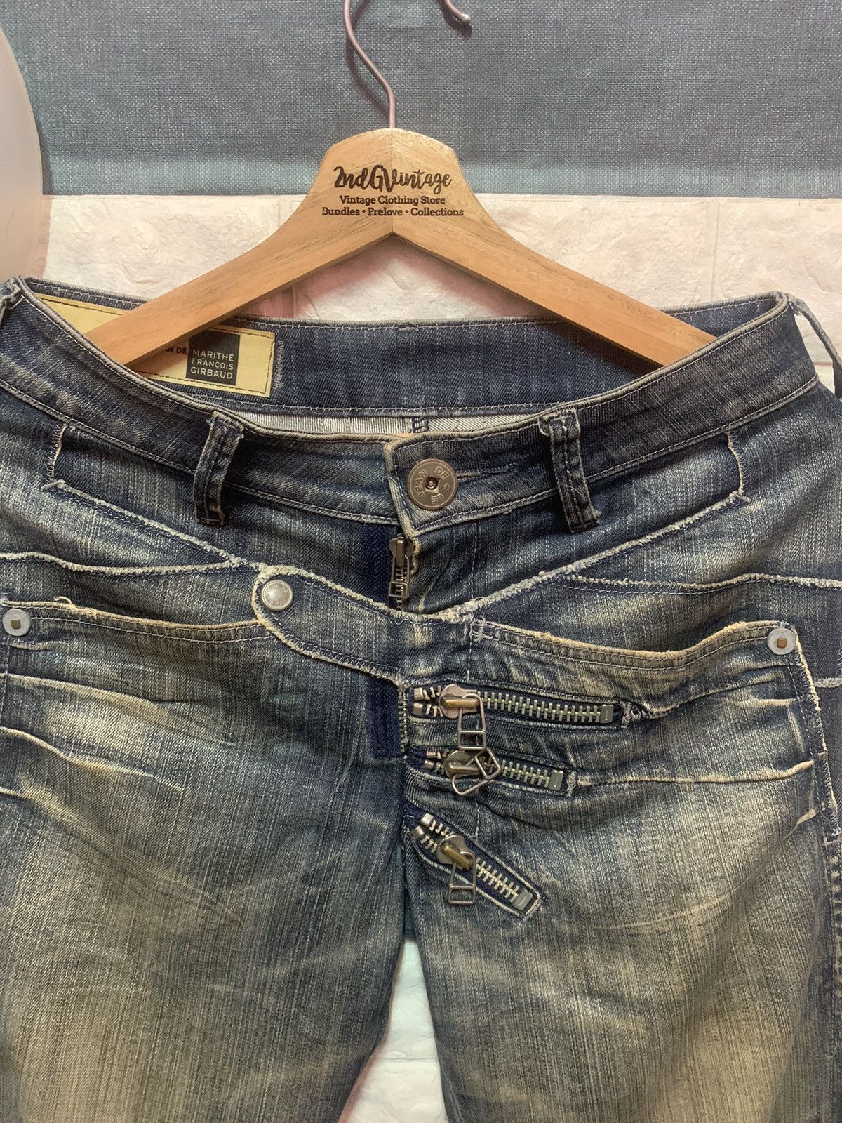 Designer × Marithe + Francois Girbaud RARE!! Denim Pants Marithe Francois Gitbaud Size US 30 / EU 46 - 8 Thumbnail