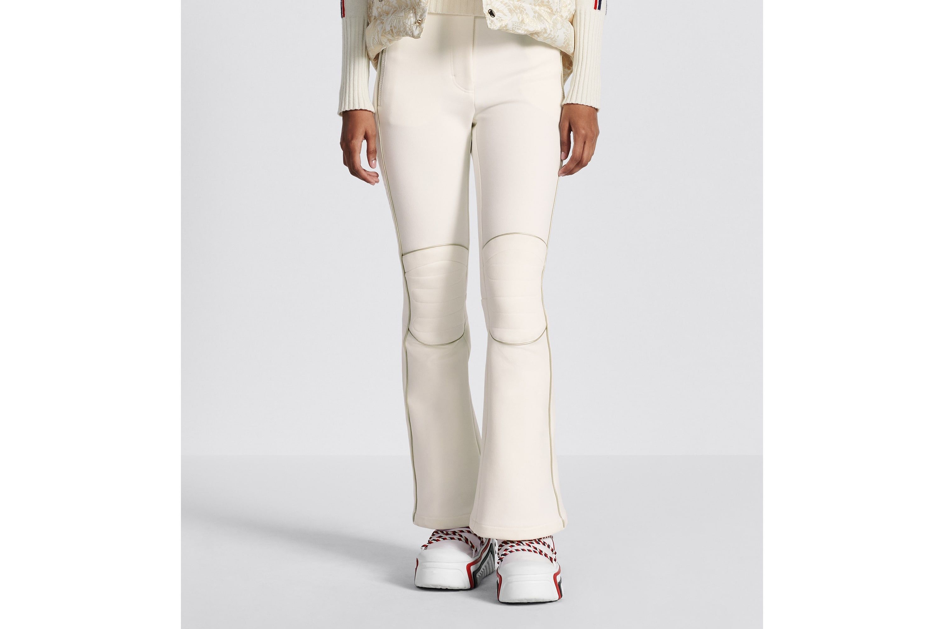 Dior o1y0825 Snow Wear Pant in Ivory Size 27" / US 4 / IT 40 - 1 Thumbnail