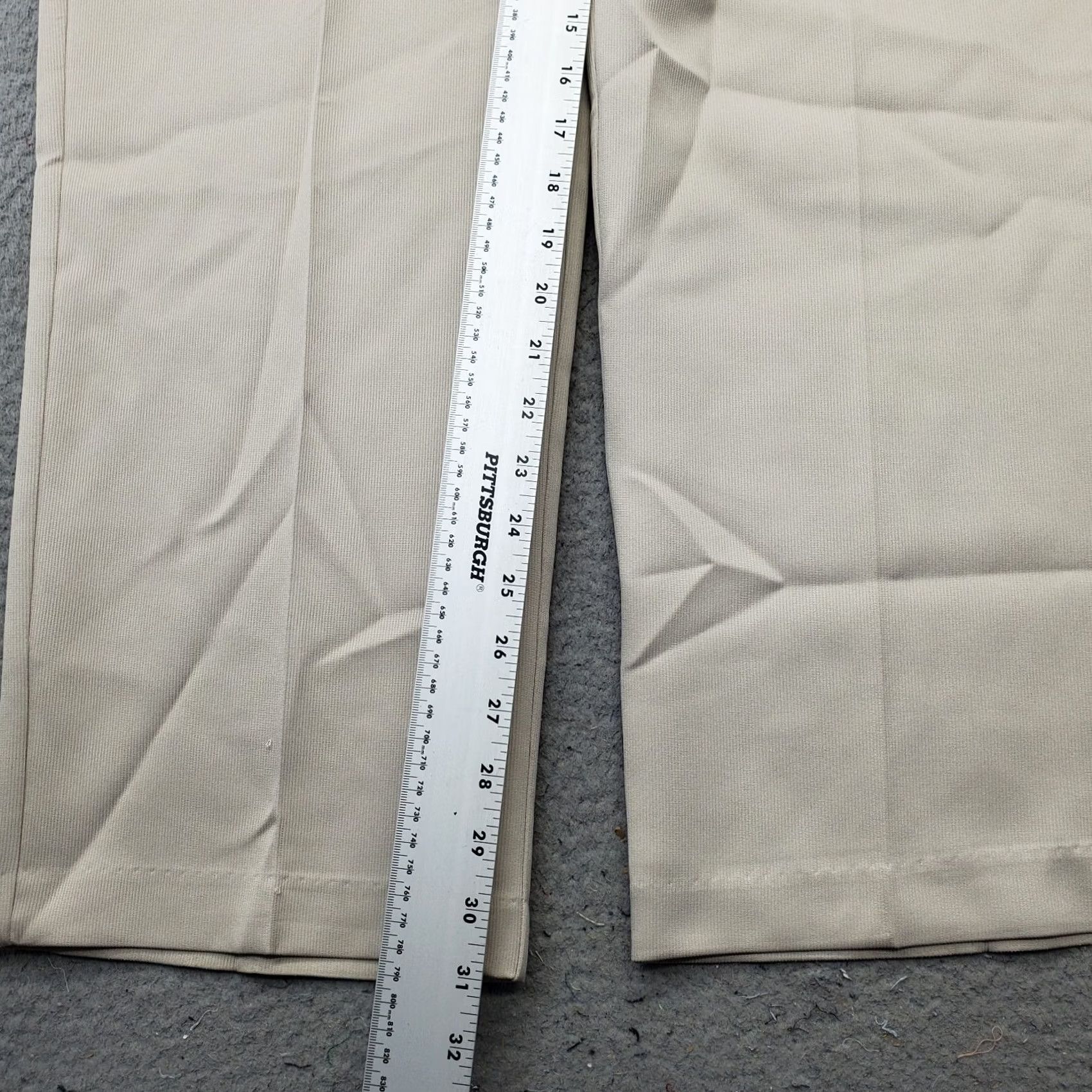 Izod IZOD Mens 38 Chino Pants Tan 100% Cotton Stretch Regular Size 38 Size US 38 / EU 54 - 4 Thumbnail