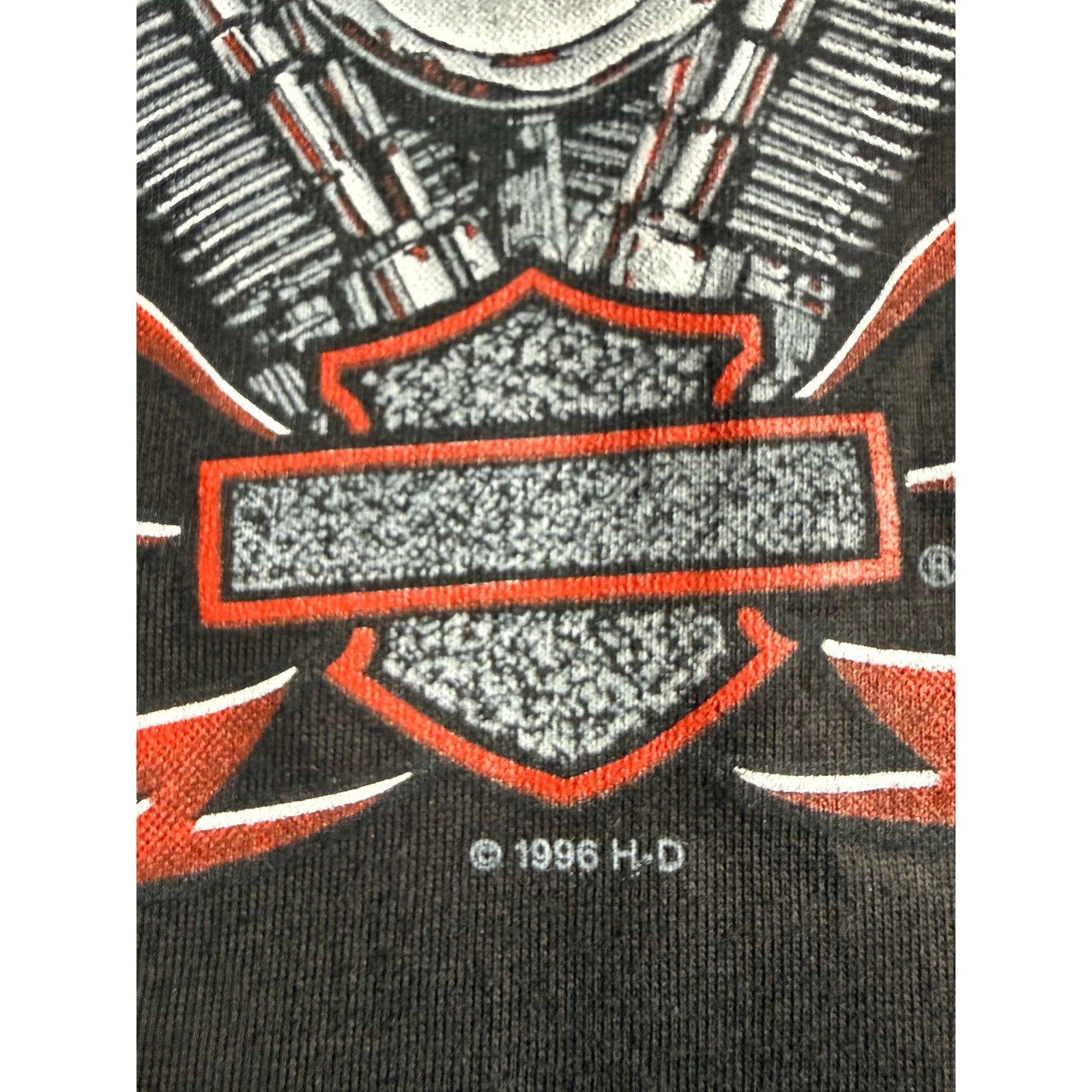 Harley Davidson Vintage 90s Harley Davidson Chicks Shirt Mens L Made in USA Size US L / EU 52-54 / 3 - 6 Thumbnail