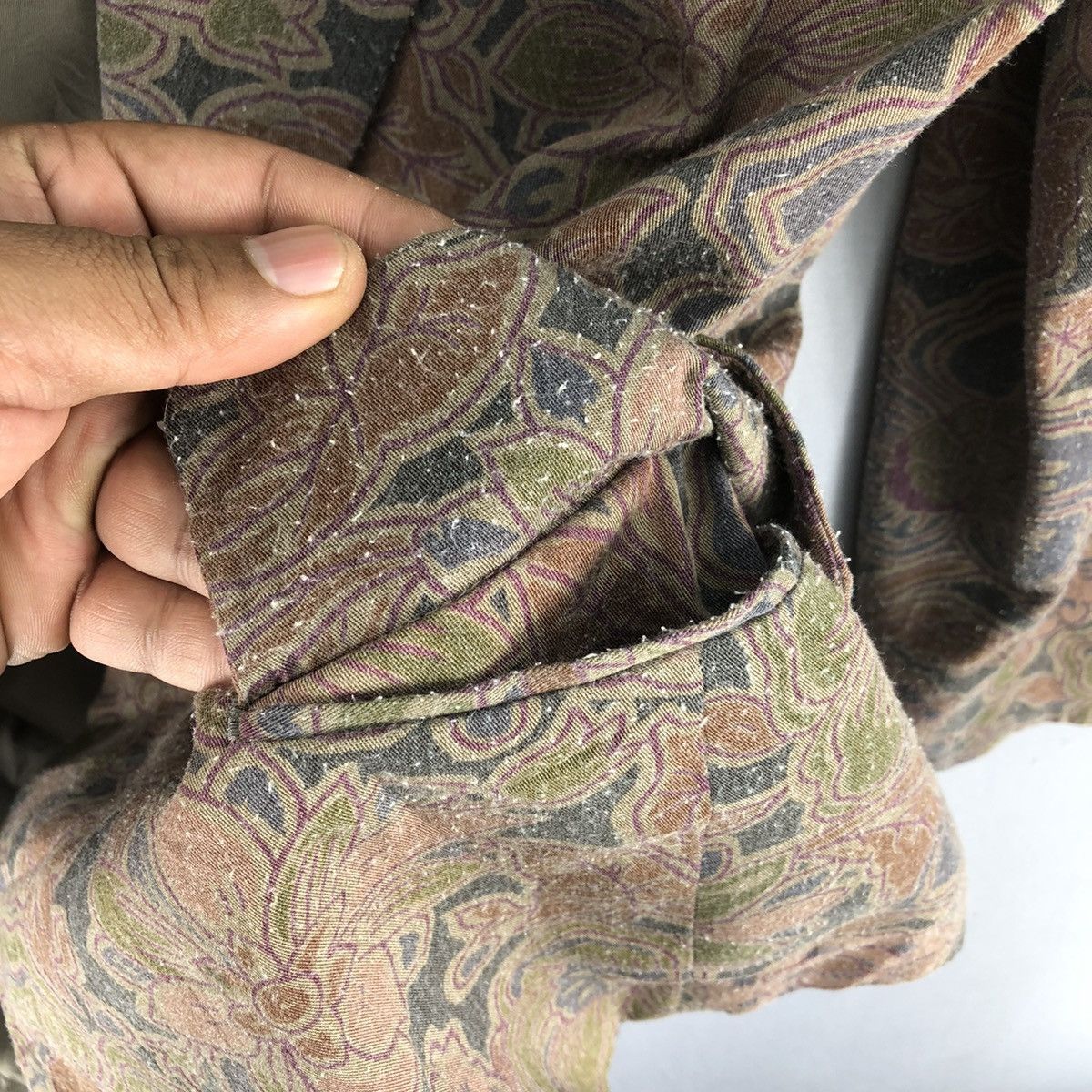 Vintage Vintage 80's Gianni Lo Giudice Milano Fullprint Coat Size M / US 6-8 / IT 42-44 - 10 Thumbnail