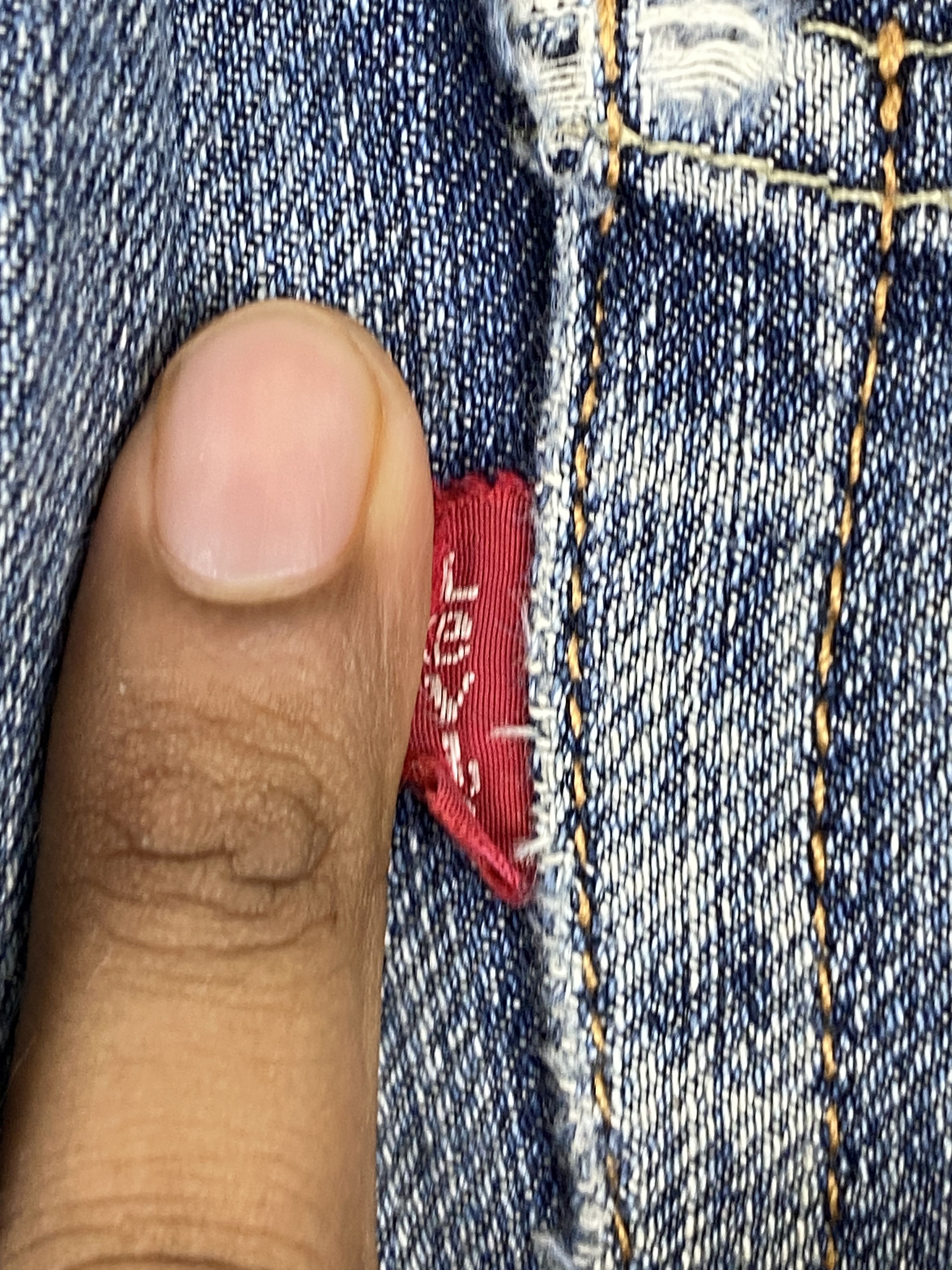 Levi's Vintage Levi's 511 Slim Fit Faded Blue Jeans DJ0010Z Size US 30 / EU 46 - 6 Thumbnail