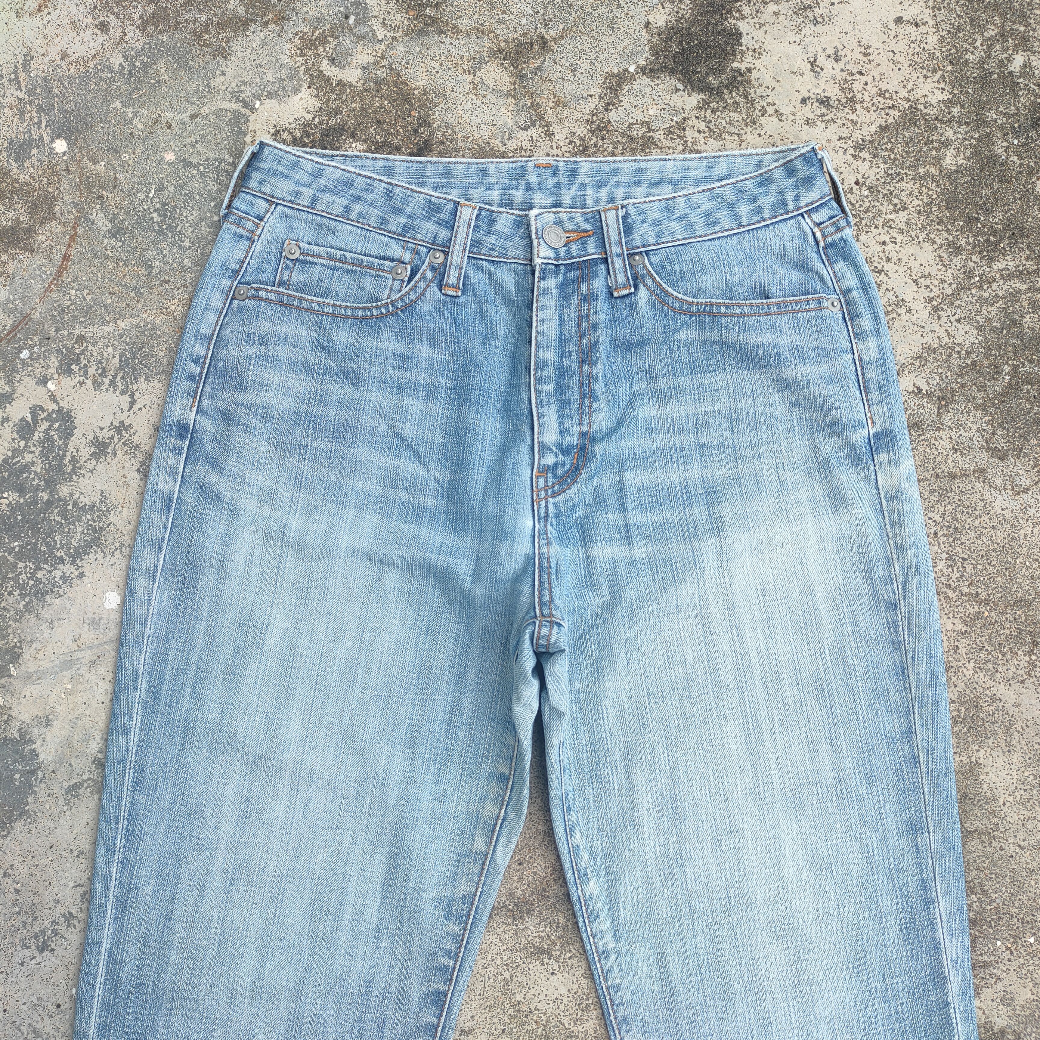 Japanese Brand VINTAGE JAPANESE FADED JEANS DENIM PANTS Size US 29 - 2 Thumbnail