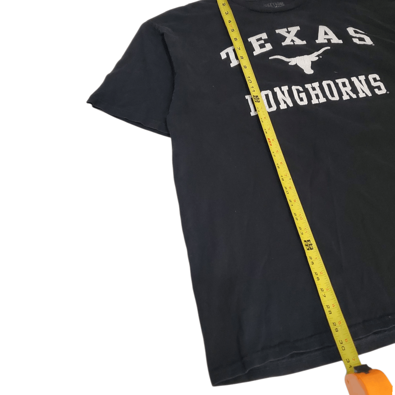 Vintage Texas Longhorns Arc Logo Black & White T-Shirt Size US XL / EU 56 / 4 - 6 Thumbnail