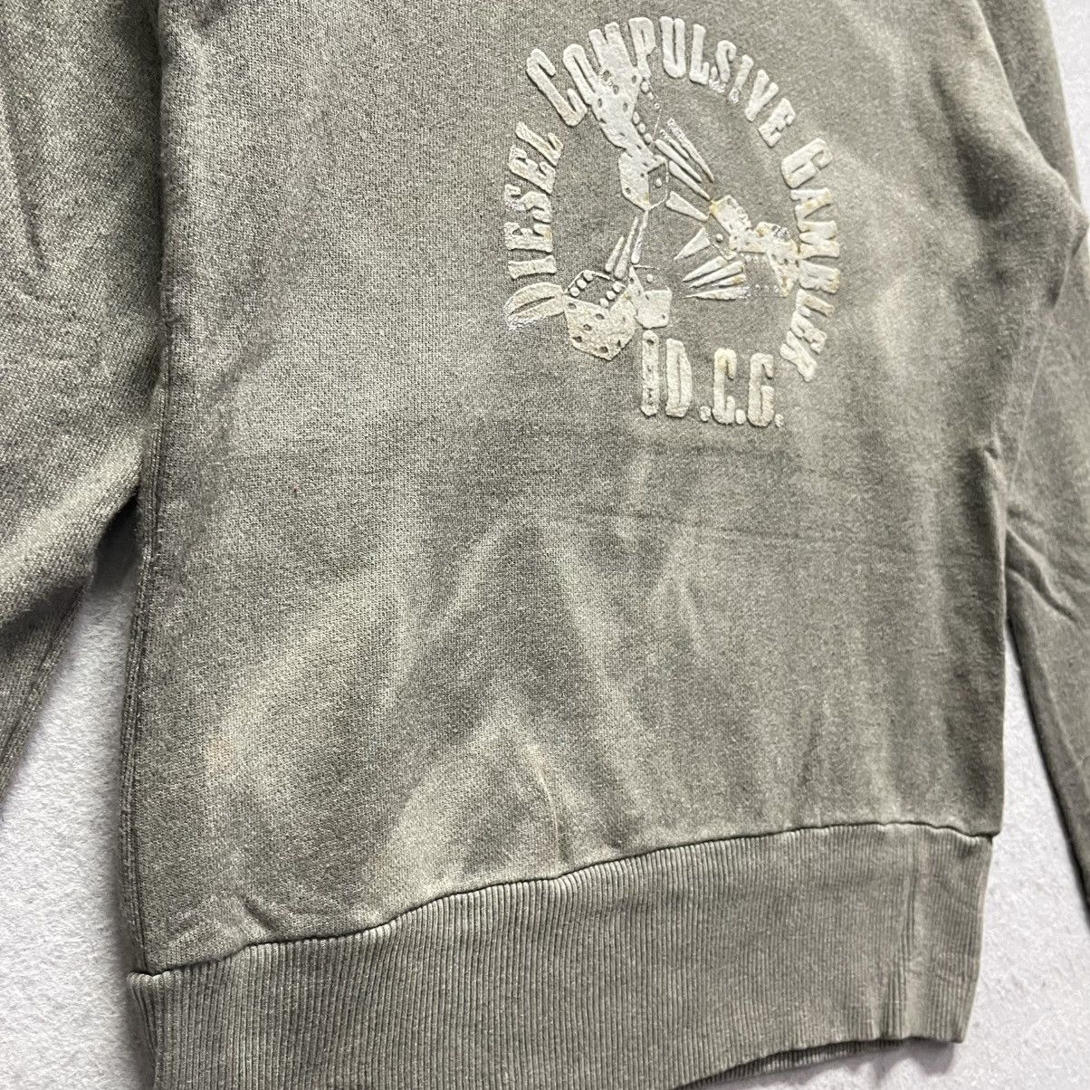 Diesel Vintage Diesel “Compulsive” Graphic Sweatshirt Size S / US 4 / IT 40 - 4 Thumbnail