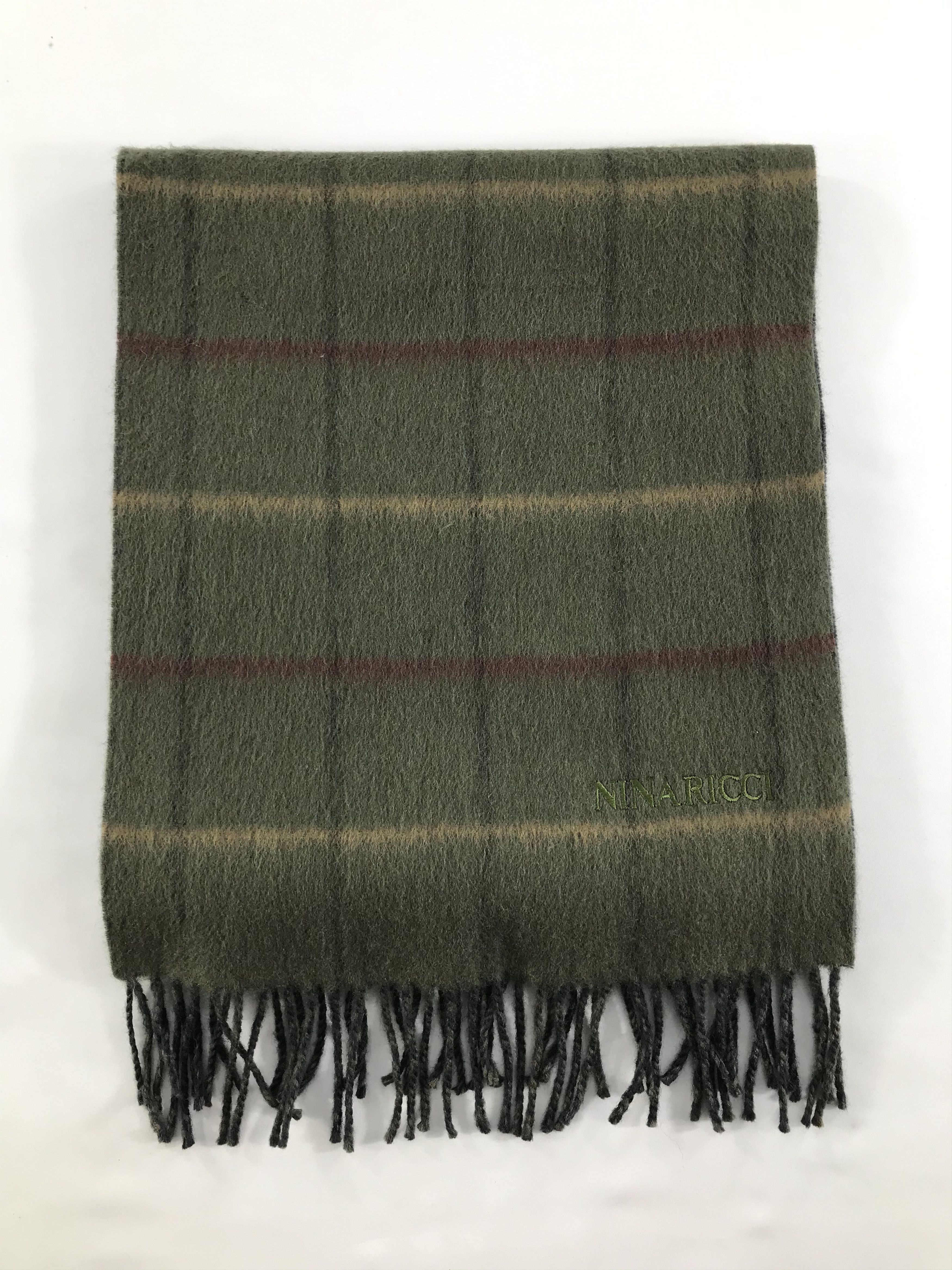 Vintage Vintage Nina Ricci Scarf/Muffler/Neckwear MF1044 Size ONE SIZE - 2 Thumbnail