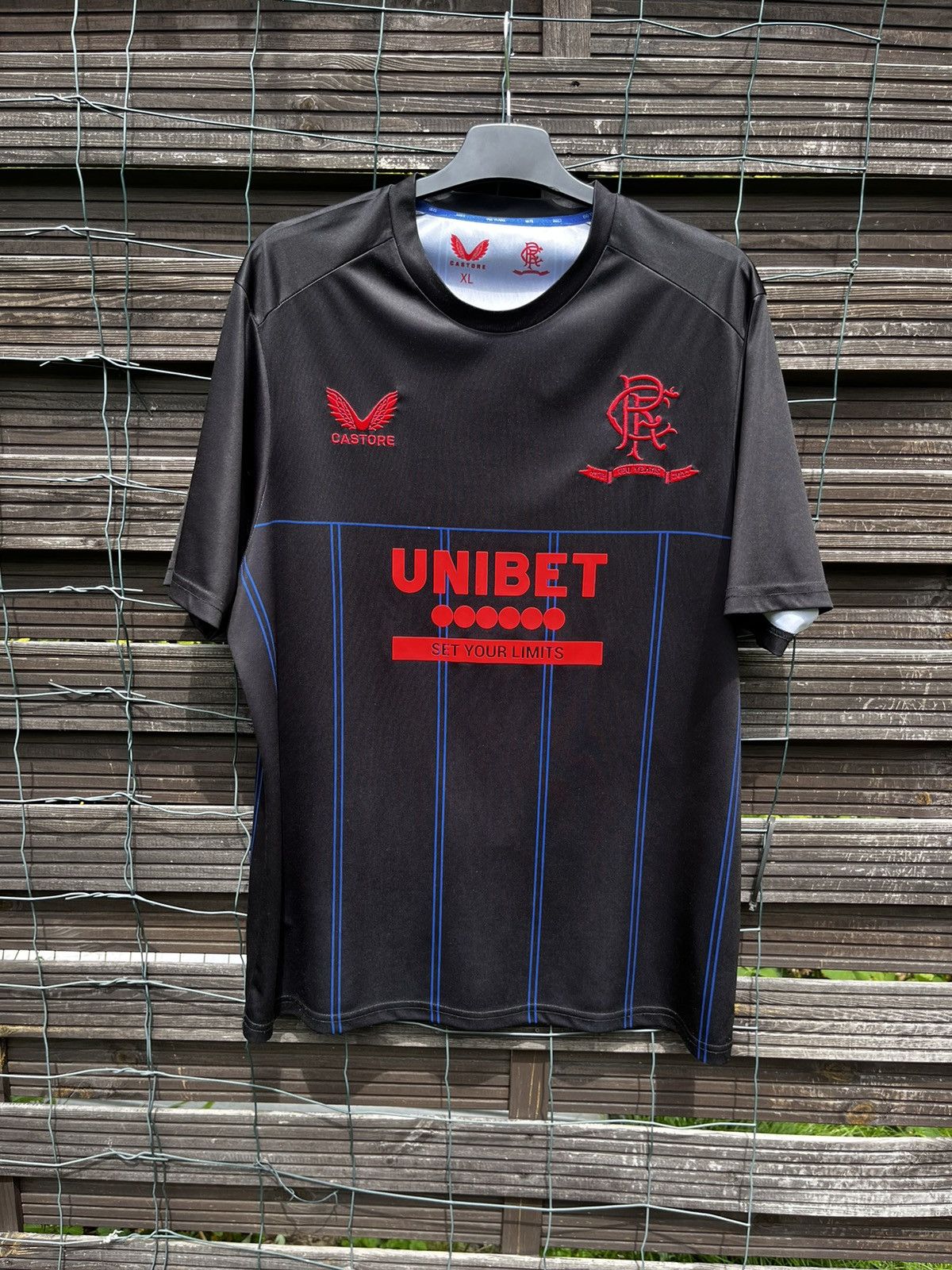 Castore ⚽️ GLASGOW RANGERS 2021 2022 CASTORE SOCCER JERSEY FOOTBALL Size US XL / EU 56 / 4 - 3 Thumbnail