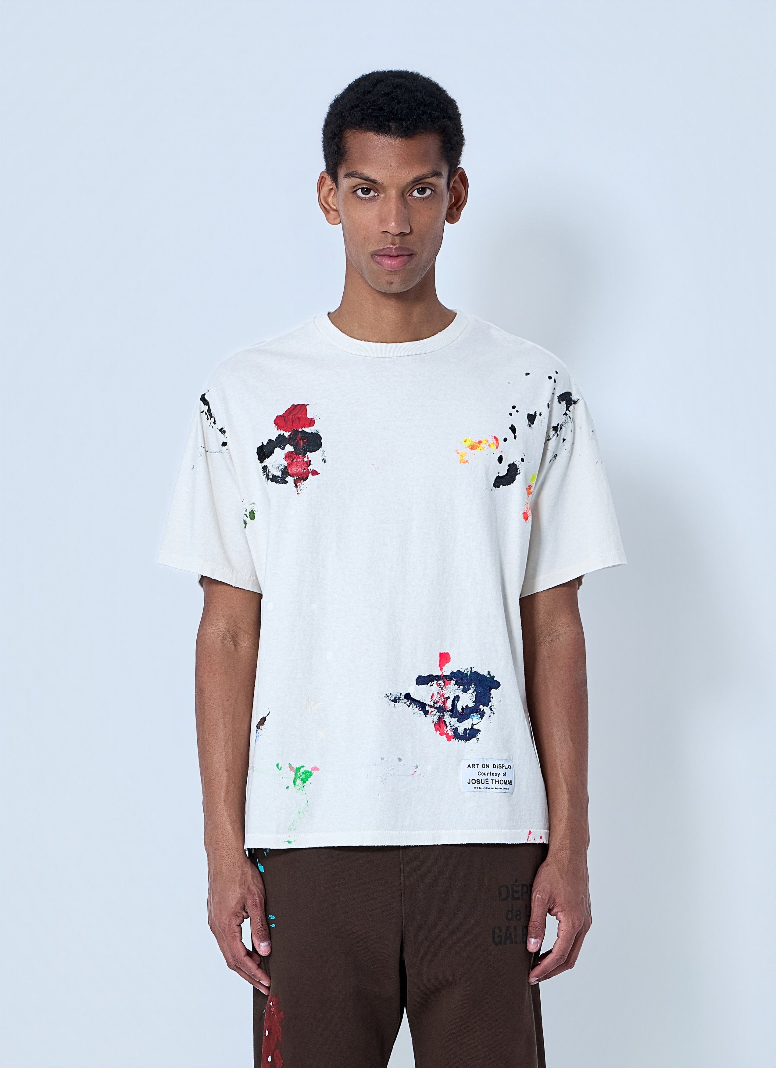 Gallery Dept. Abstract Print Cotton T-Shirt Size US XXL / EU 58 / 5 - 1 Thumbnail