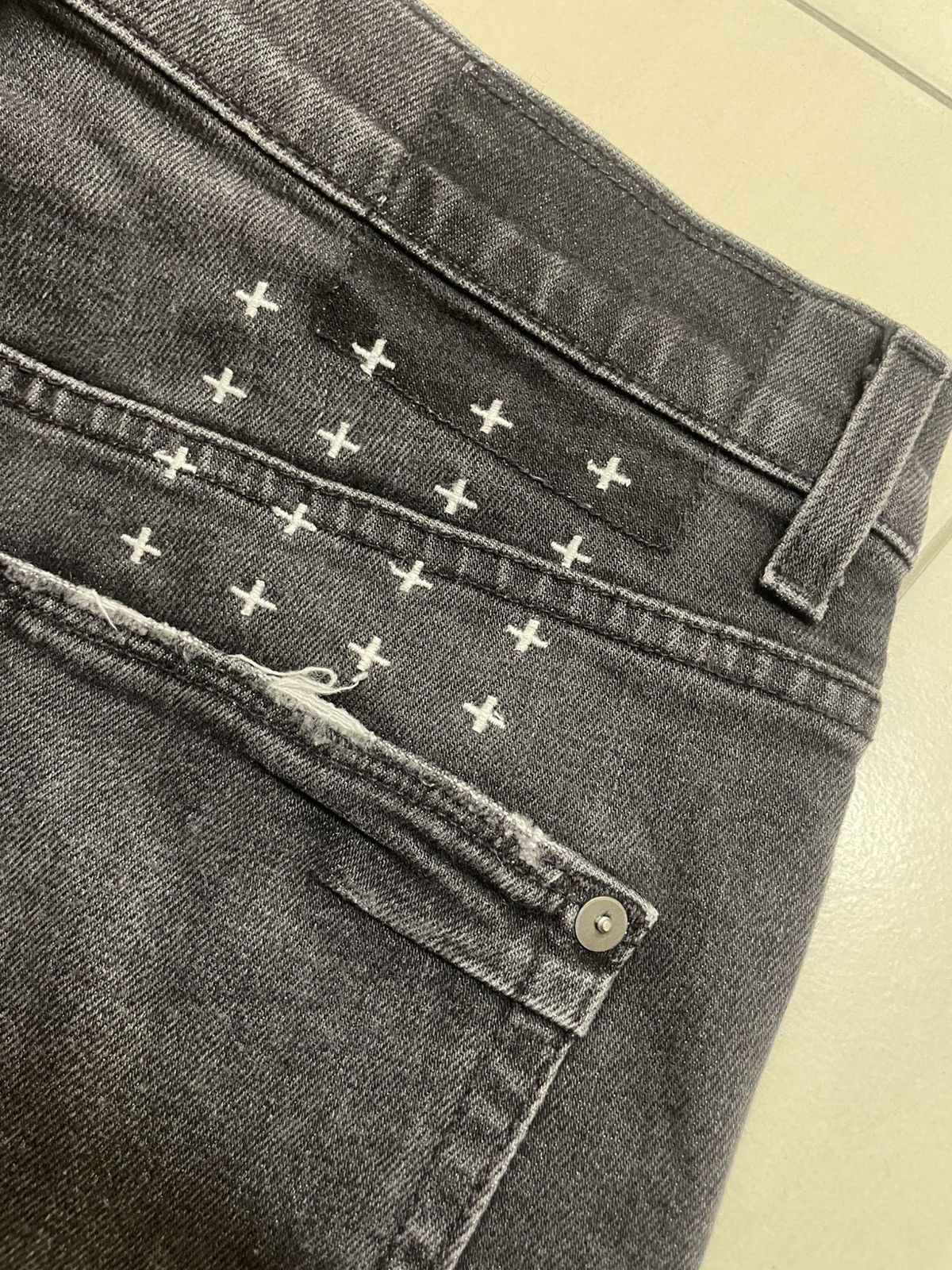 Ksubi Ksubi Distressed Jeans Size US 31 - 10 Thumbnail