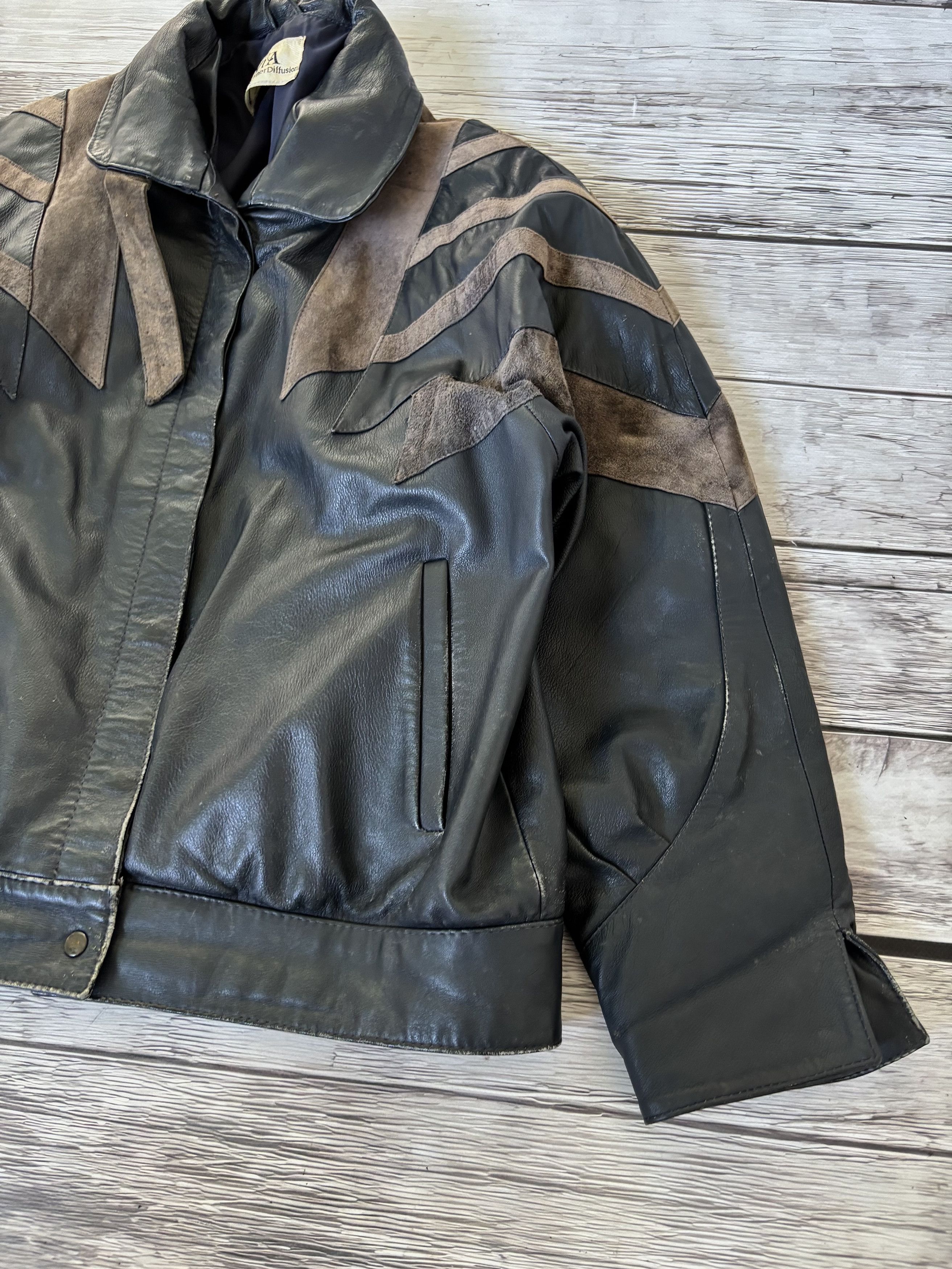 Hysteric Glamour Rick Owens Type VTG Yohji Yamamoto Style Leather Jacket Size US M / EU 48-50 / 2 - 7 Thumbnail