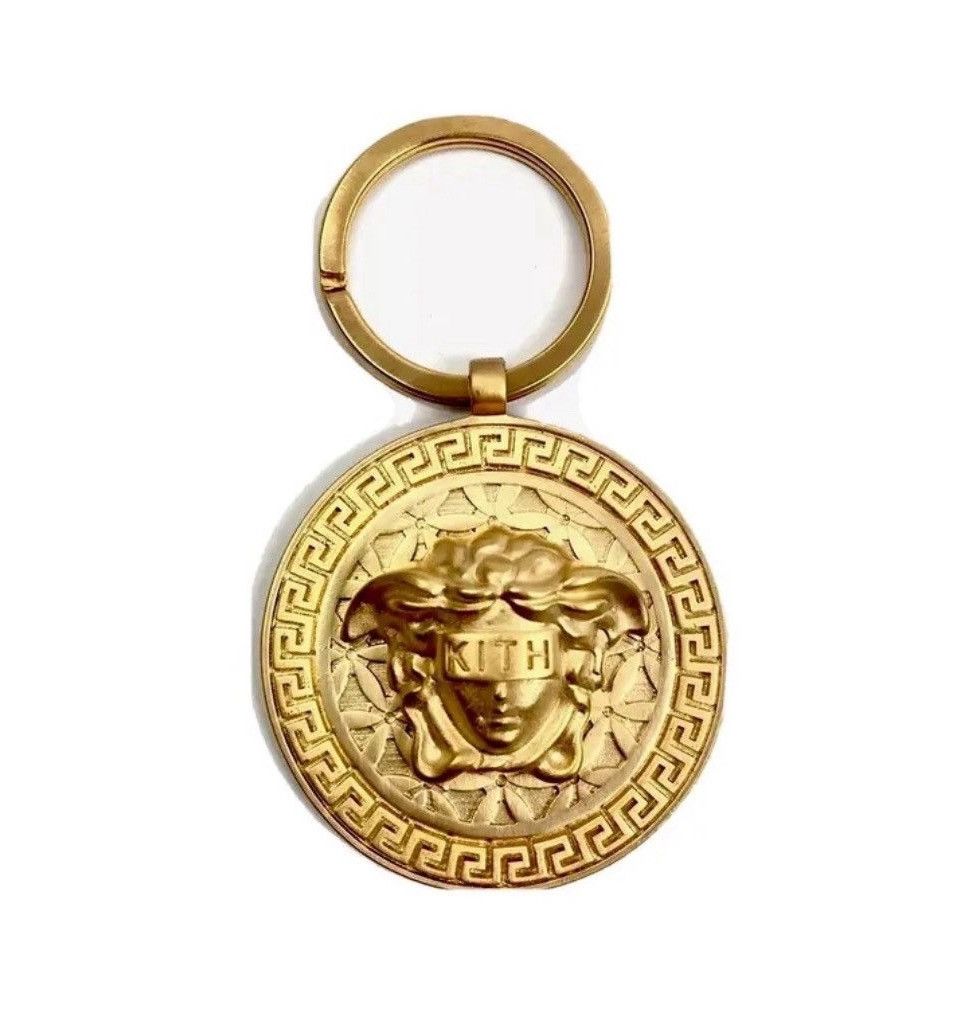 Kith × Versace Gold Medusa Keyring Size ONE SIZE - 1 Thumbnail