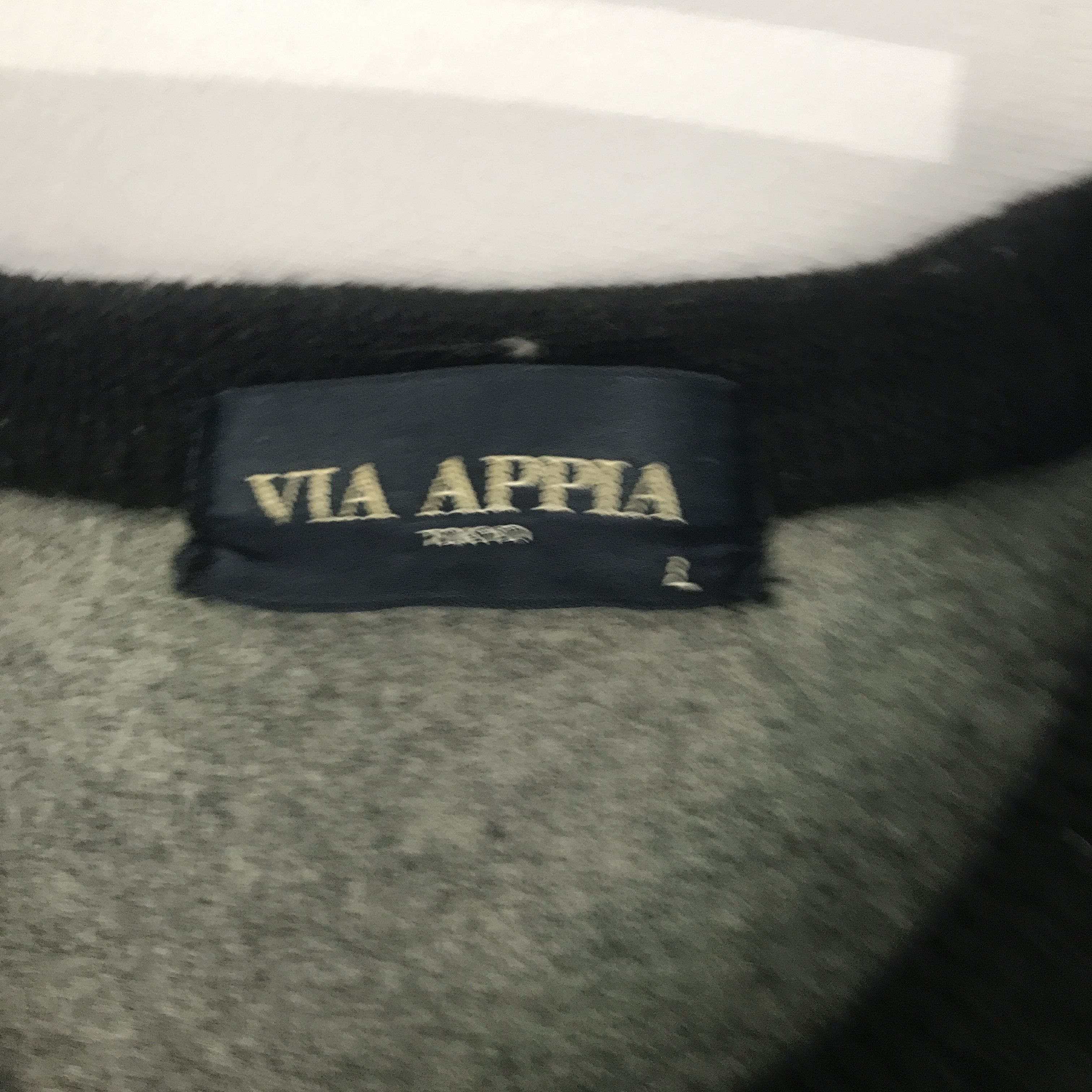 Japanese Brand × Vintage Vintage Via appila Japan design wool sweatshirt Size US L / EU 52-54 / 3 - 11 Thumbnail