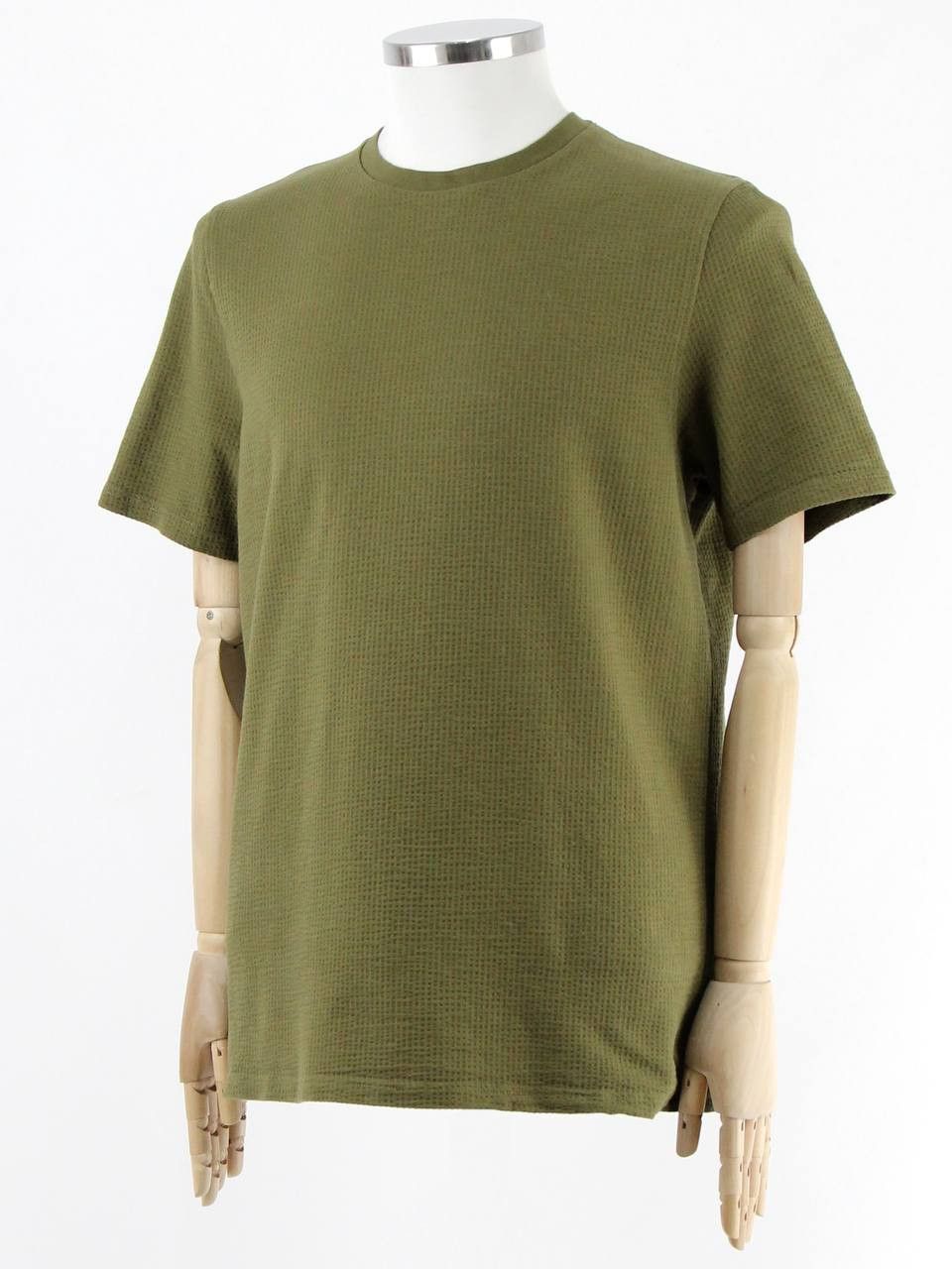 Common People COMMON PEOPLE Khaki waffle cotton T-shirt Size US L / EU 52-54 / 3 - 2 Thumbnail