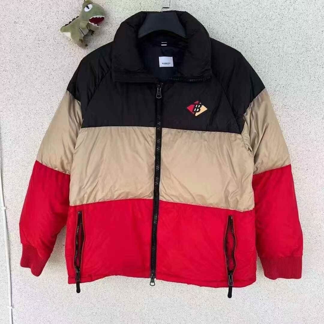 Burberry Burberry Colorblock TB Down Jacket Size US M / EU 48-50 / 2 - 1 Thumbnail