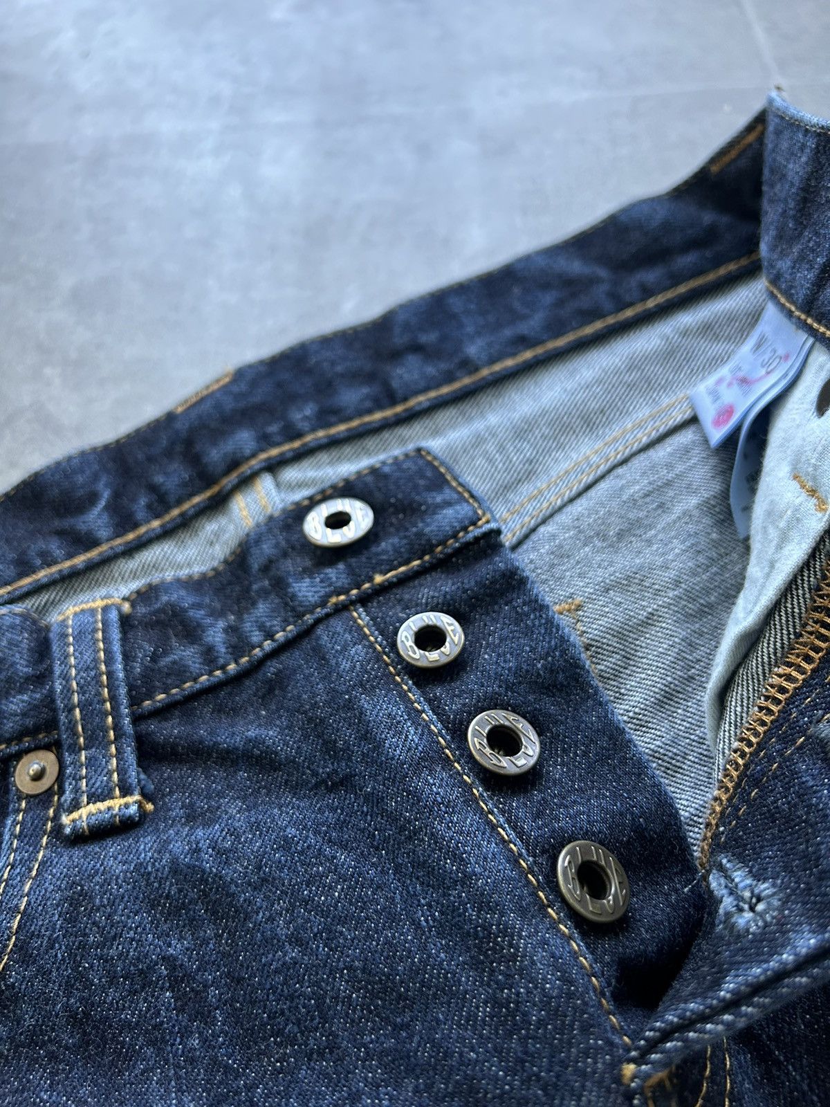 Japanese Brand × Momotaro Jeans MOMOTARO Japan Blue Selvedge Denim JB0101 Size US 30 / EU 46 - 15 Thumbnail