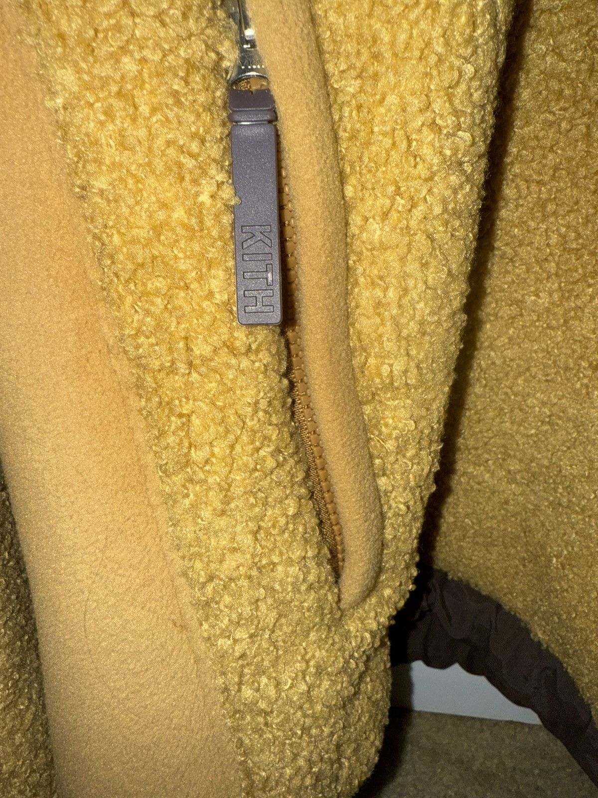 Kith Kith Bonded Sherpa Hoodie - Highland - XXL Size US XXL / EU 58 / 5 - 8 Thumbnail