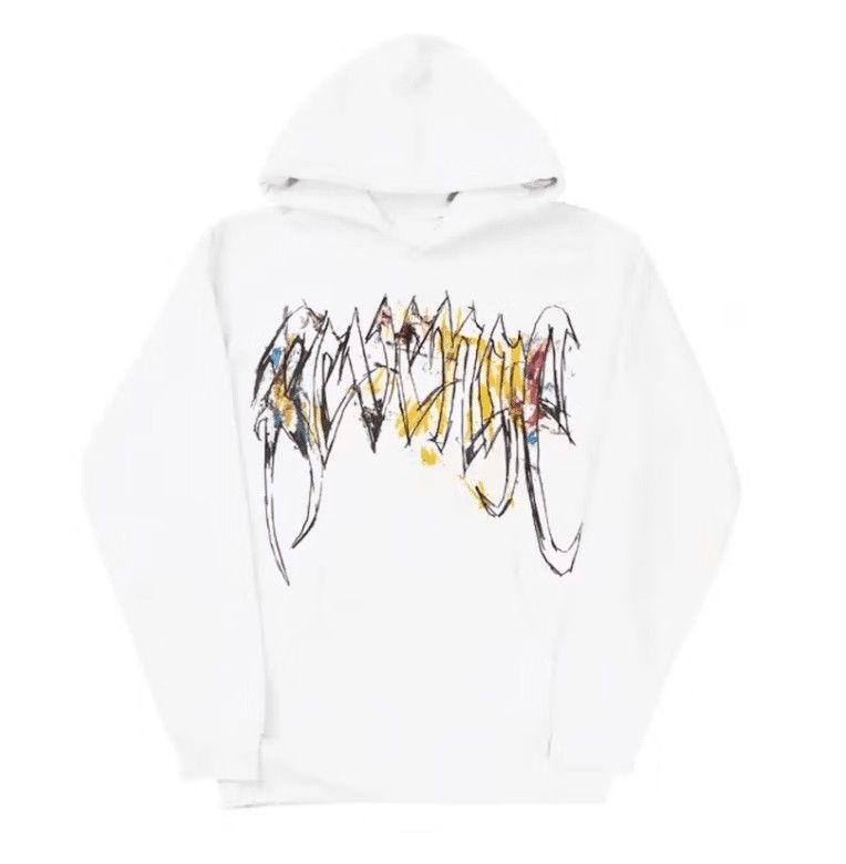 Revenge Durk Painting Hoodie White Size US S / EU 44-46 / 1 - 1 Thumbnail