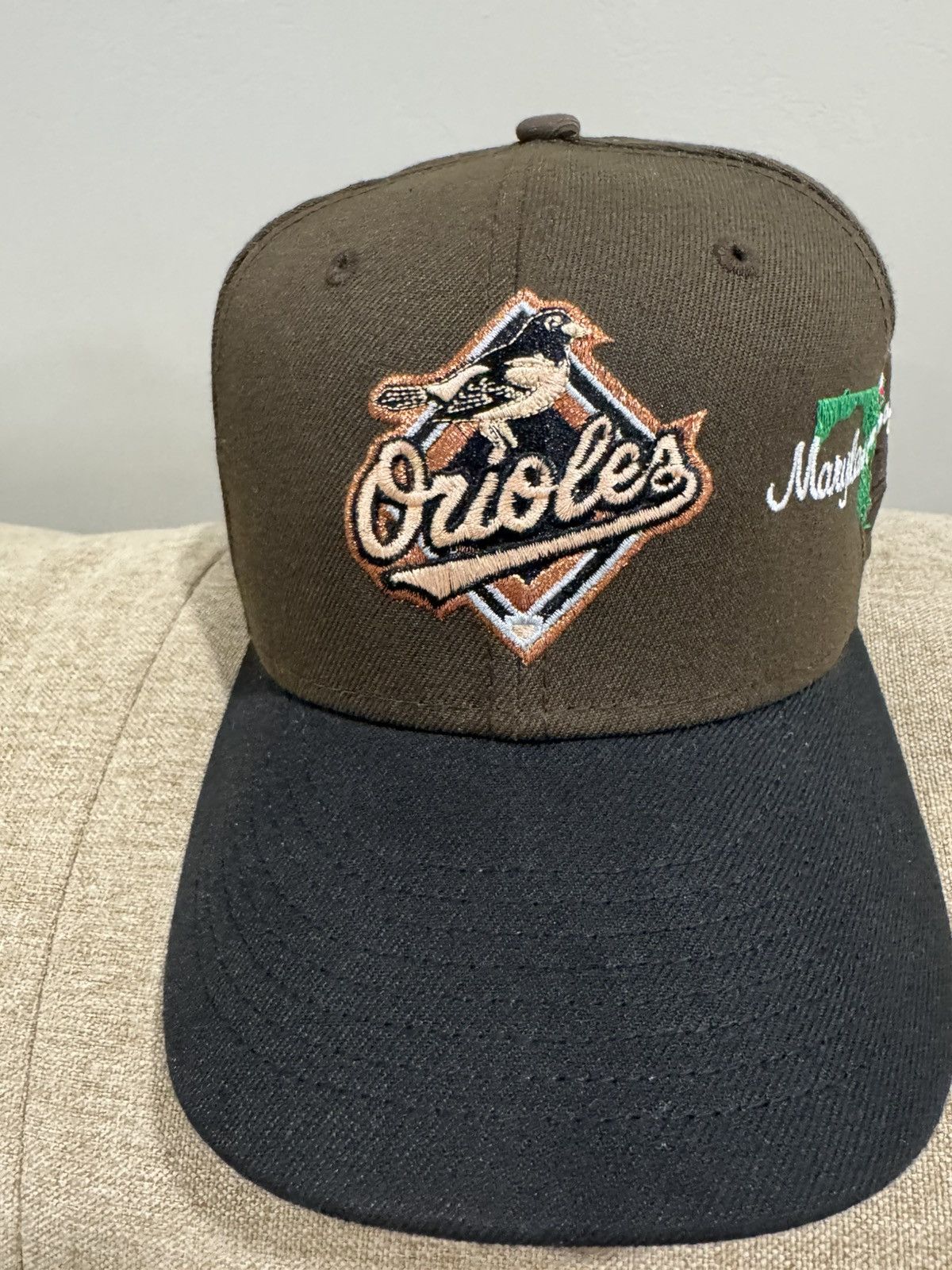 New Era EWDIL - Lord Fubu Orioles fitted size 7 1/8 brown/black Size ONE SIZE - 5 Thumbnail