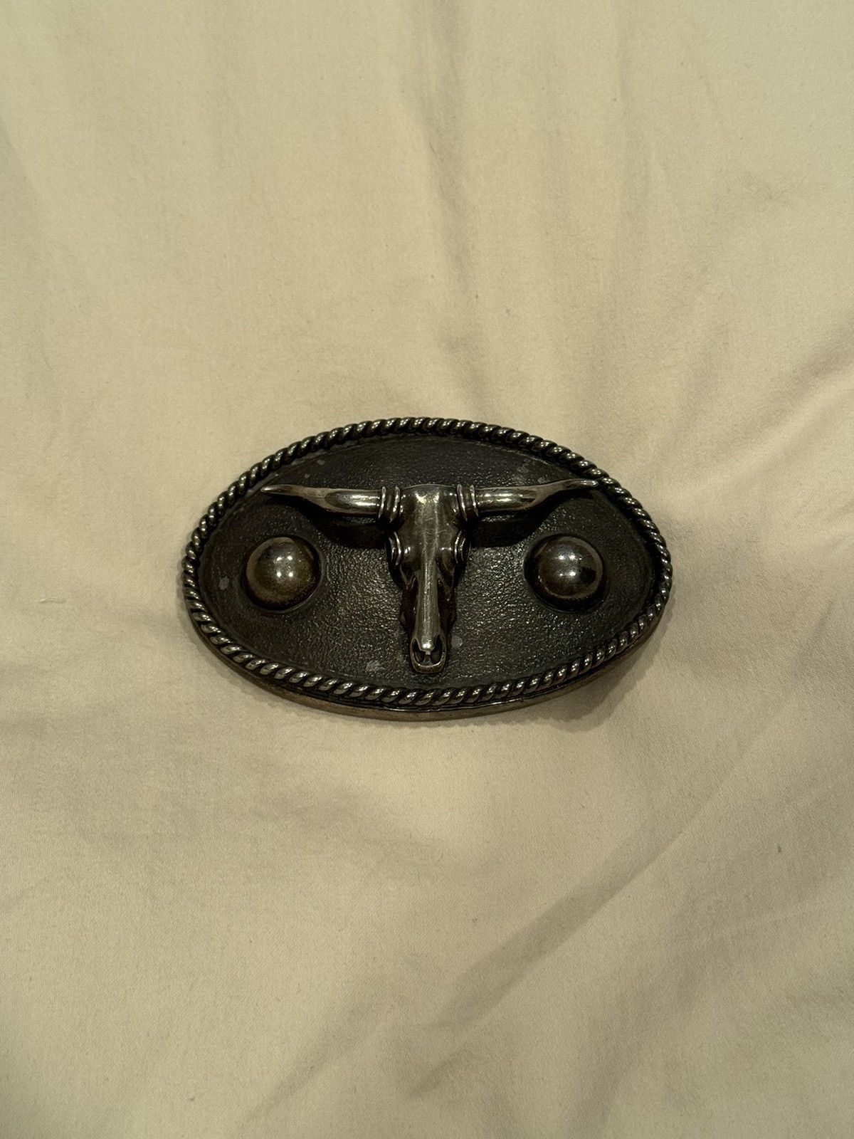 image of Kieselstein Cord Kieselstein-Cord Rodeo Belt Buckle in Silver, Women's