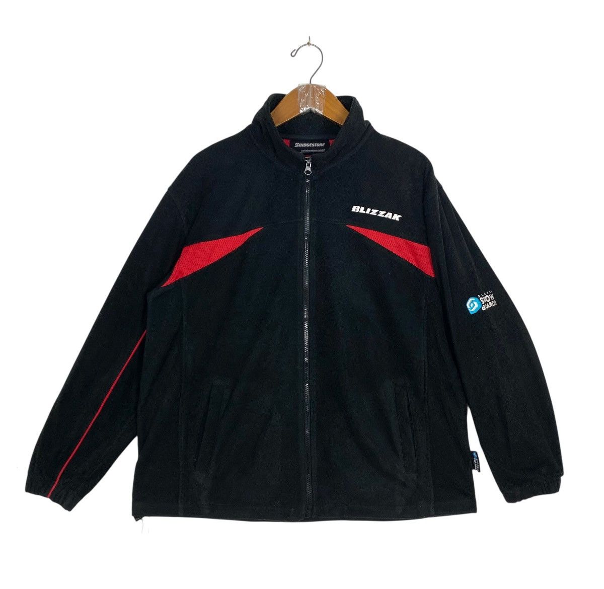 Japanese Brand Rare‼️ Vintage Bridgestone Blizzak Salomon Fleece Zipper Size US M / EU 48-50 / 2 - 1 Thumbnail