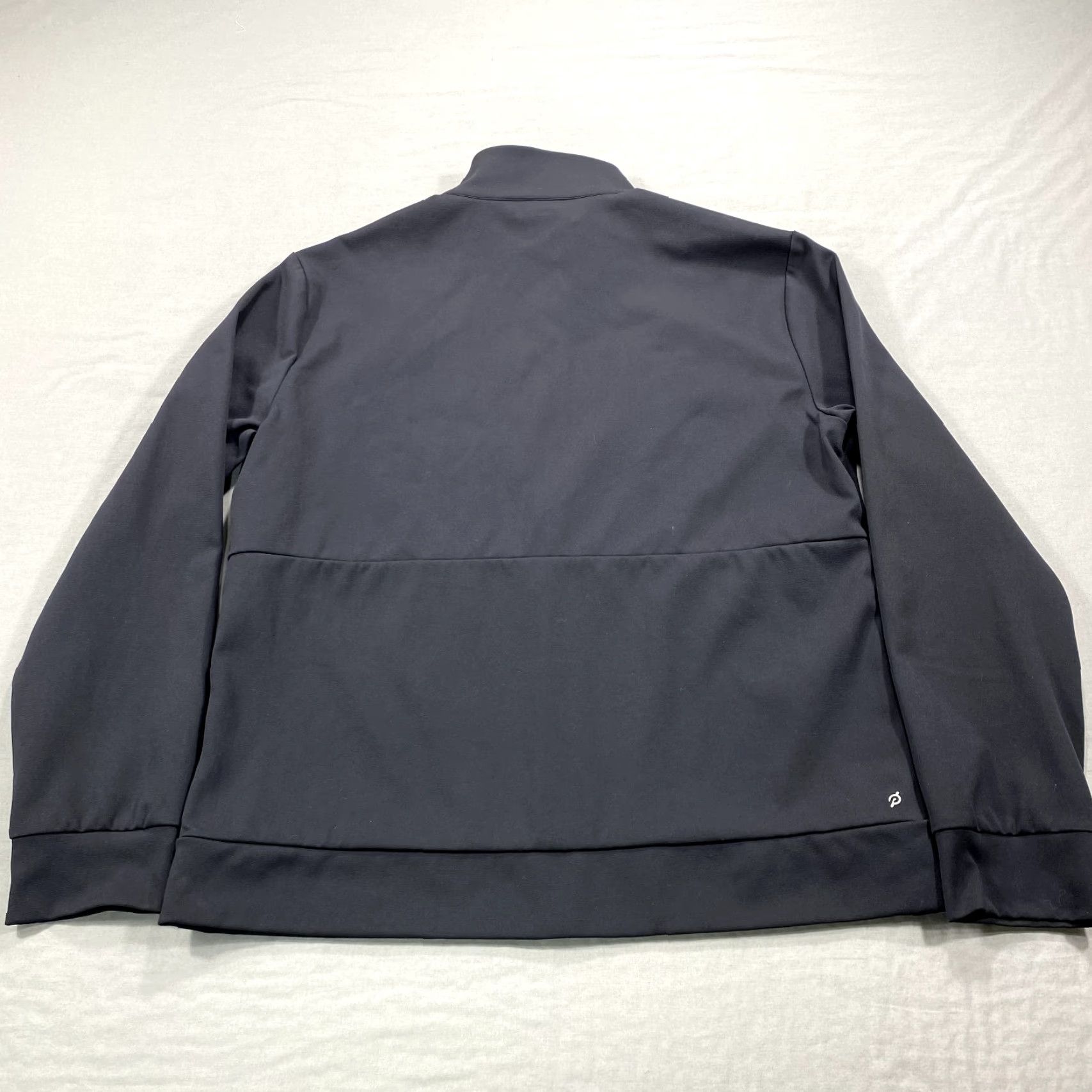 Vintage Peloton Jacket Mens Large Black Full Zip Pockets Gym Cycling Mock Neck Adult Size US L / EU 52-54 / 3 - 2 Thumbnail