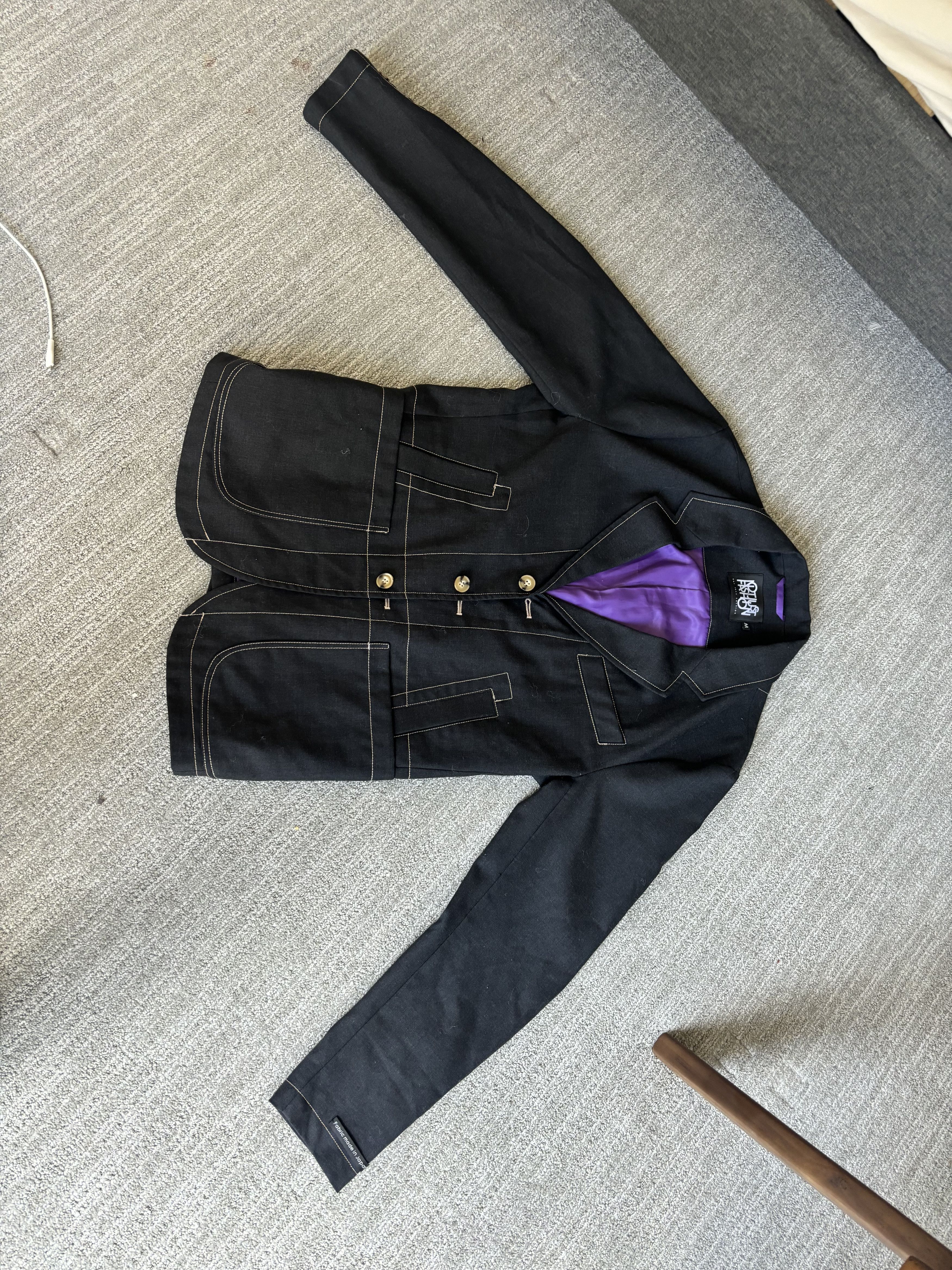 Japanese Brand NotJustFashion Japanese Designer Brand Blazer size M Size 42S - 1 Thumbnail