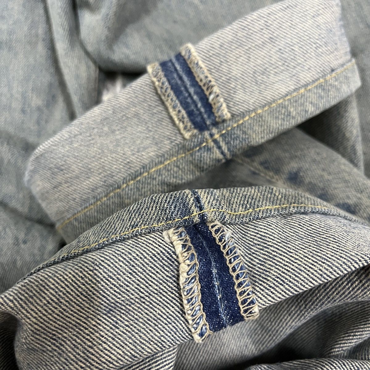 RRL Ralph Lauren × Vintage Vintage RRL Double RL Washed Denim Jeans USA Size US 34 / EU 50 - 5 Thumbnail