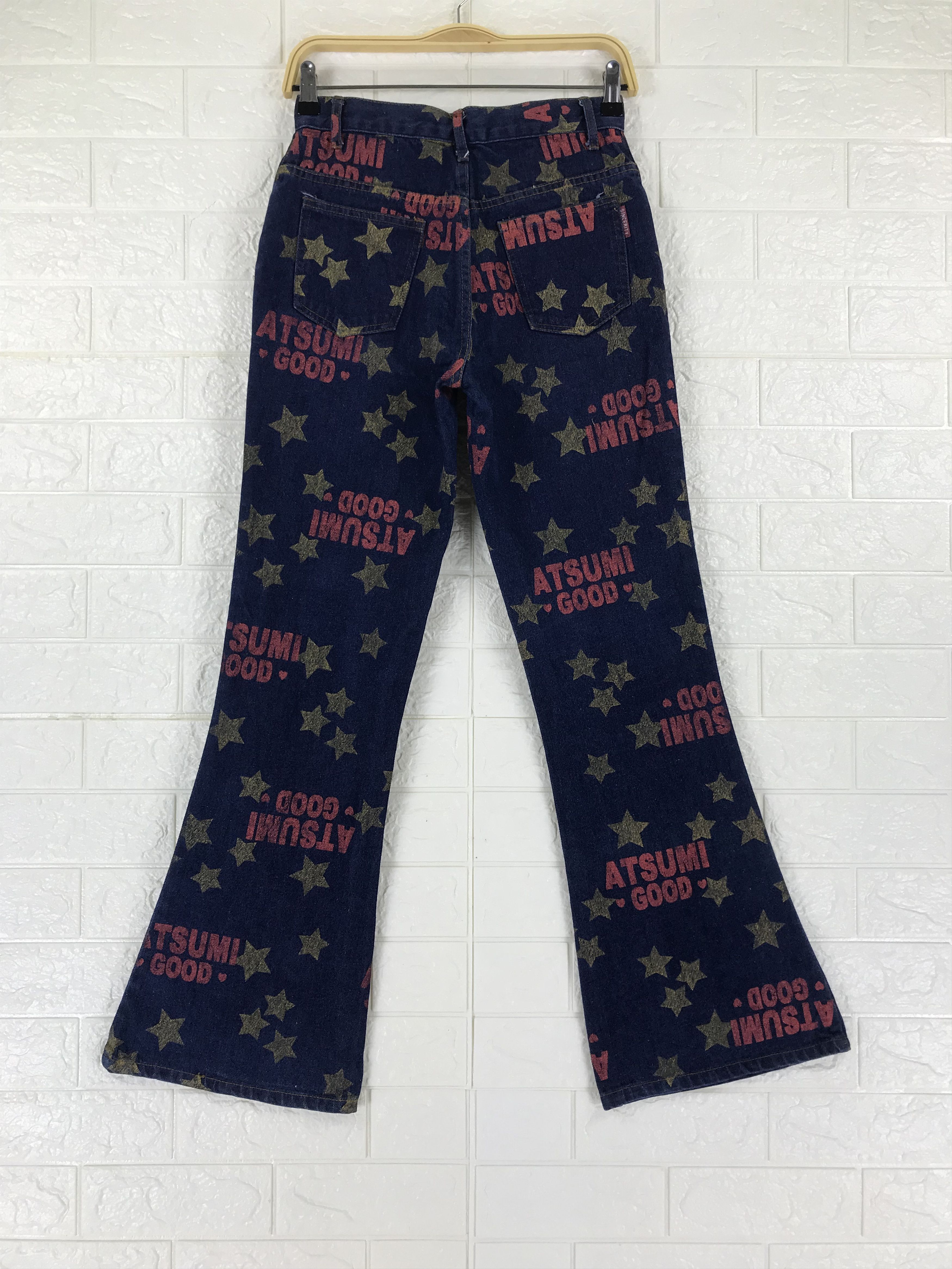 Hysteric Glamour Hysteric Glamour x Atsumi Good Over Printed Jeans Size 26" / US 2 / IT 38 - 5 Thumbnail