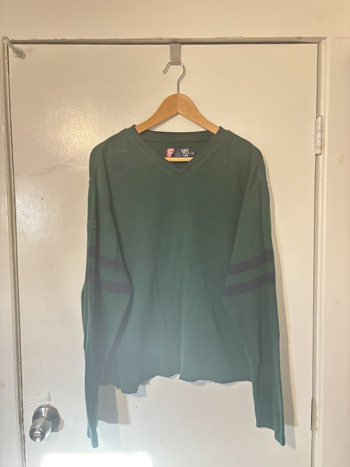 Chaps Ralph Lauren VINTAGE Chaps Ralph Lauren CROPPED Long Sleeve Knitted Size US L / EU 52-54 / 3 - 1 Thumbnail