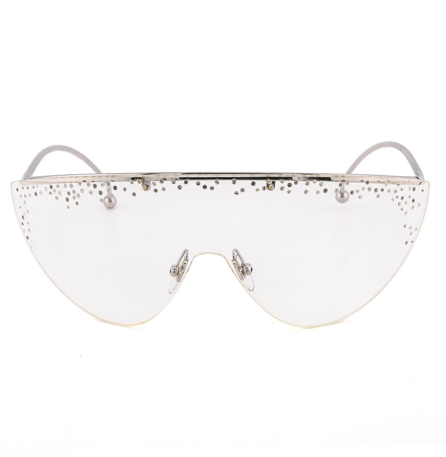 Givenchy GIVENCHY Ariana 7152 Silver Strass GV7152s Sunglasses Size ONE SIZE - 4 Thumbnail