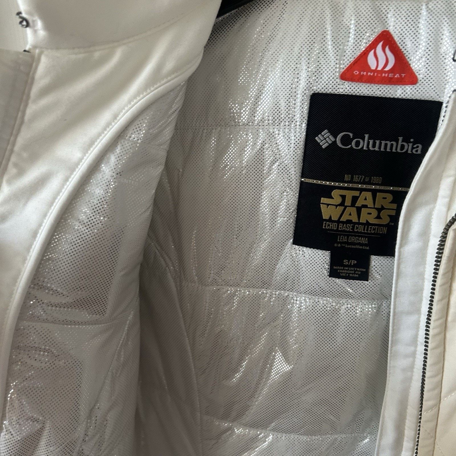 Columbia Columbia Star Wars Echo Base Leia Organa Jacket Coat Vest Size S / US 4 / IT 40 - 6 Thumbnail