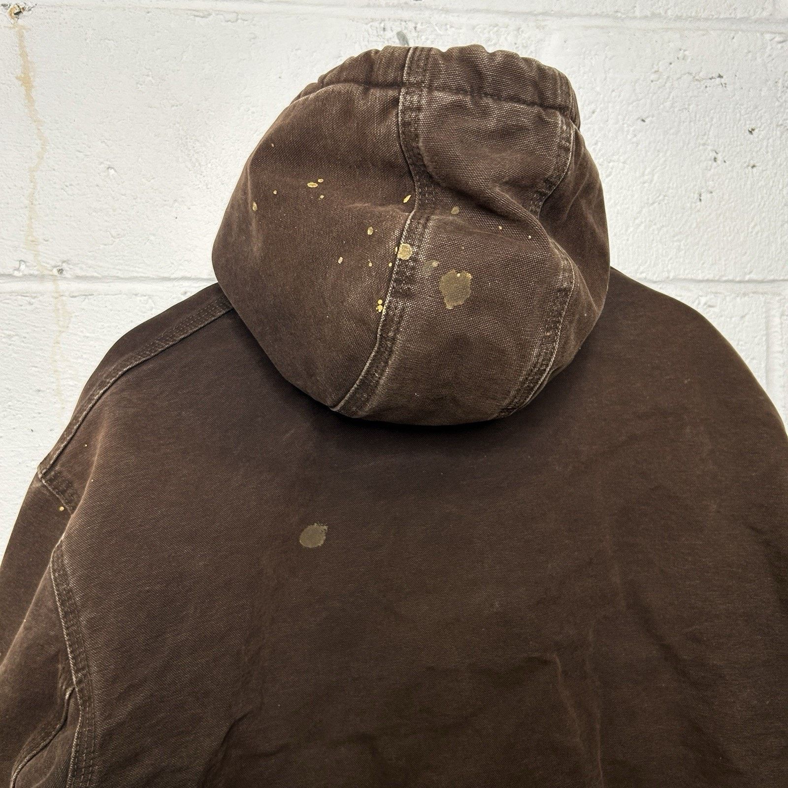 Carhartt Vintage Carhartt Hooded Active Jacket “Dark Brown” J130 DKB Size US L / EU 52-54 / 3 - 16 Thumbnail