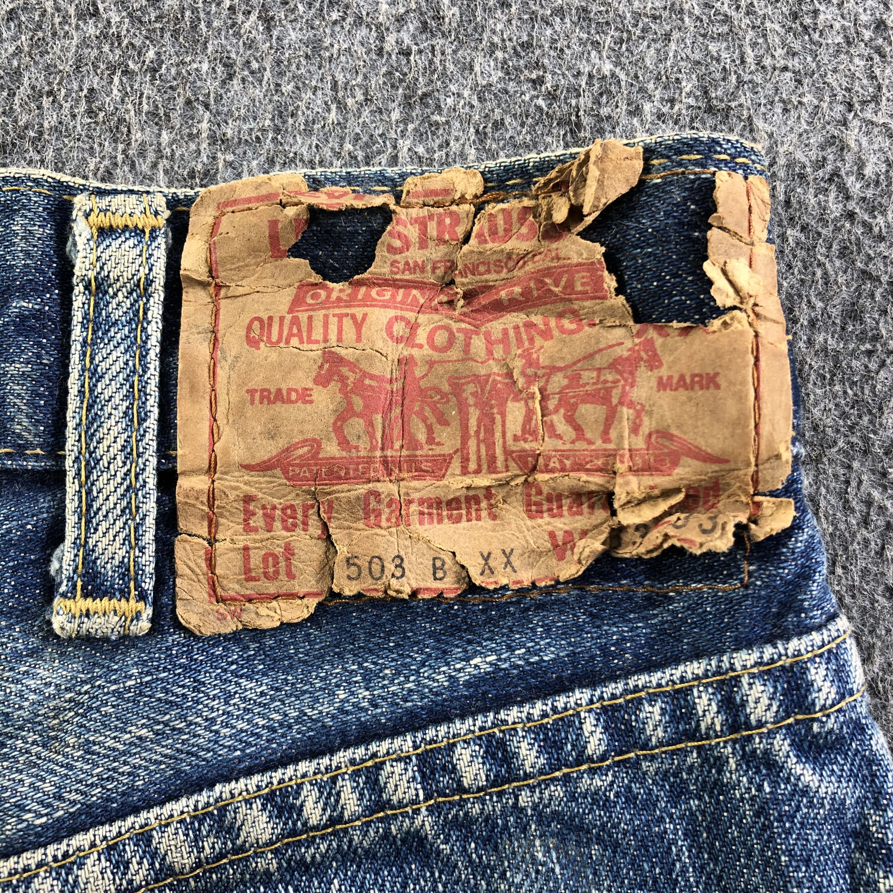 Levi's Vintage 90s Levis 503 Jeans-J3252 Size US 31 - 5 Thumbnail