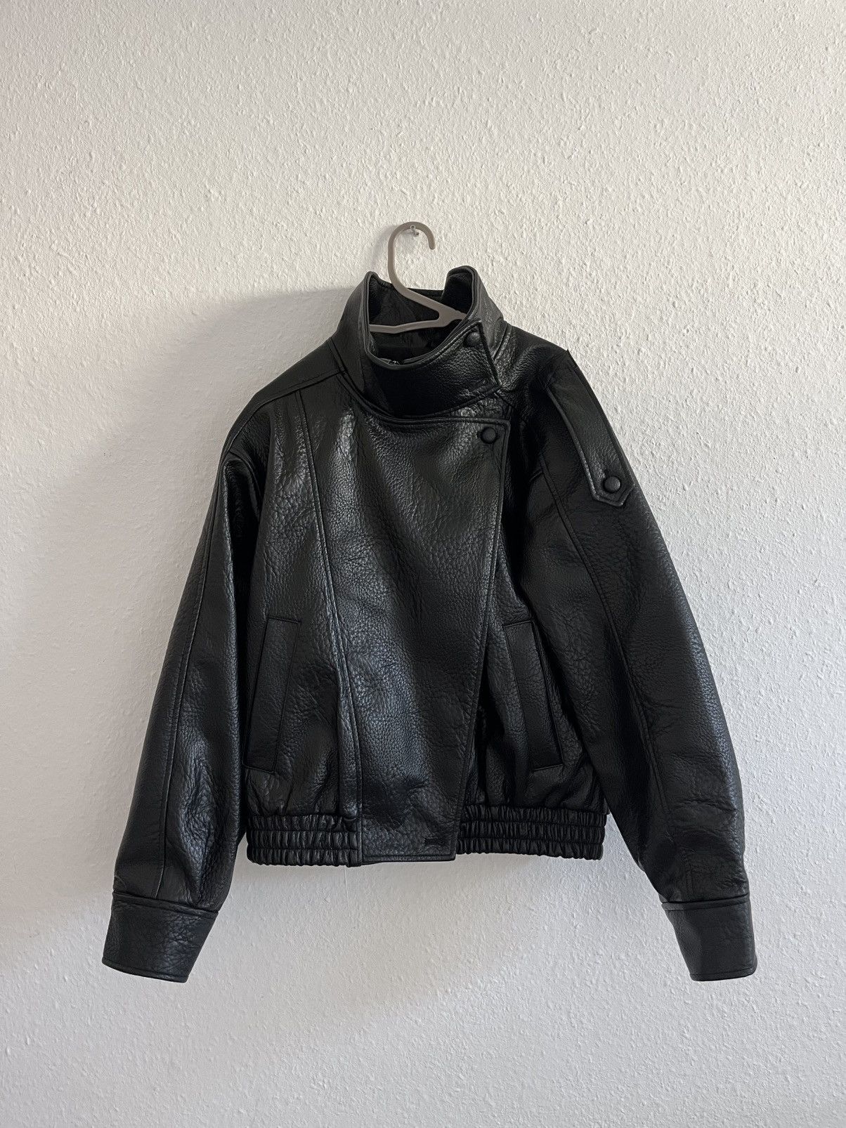 Zara leather jacket