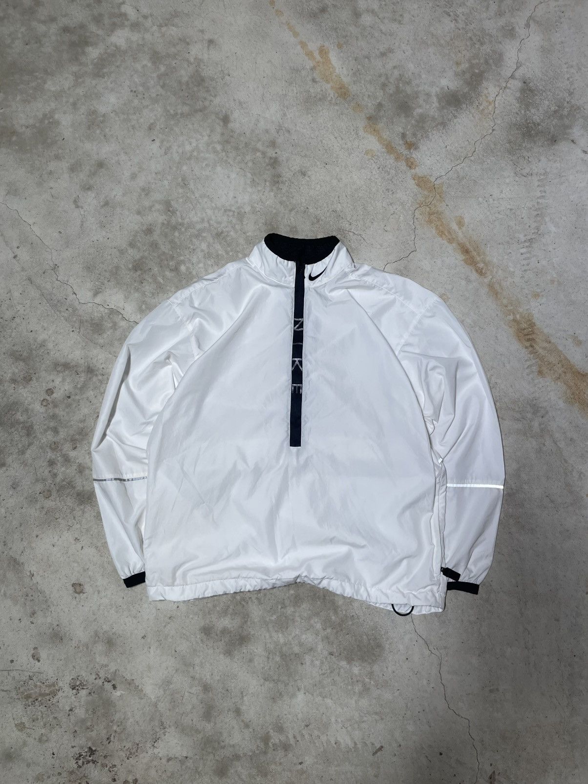90’s White Nike Lightweight Pullover Windbreaker