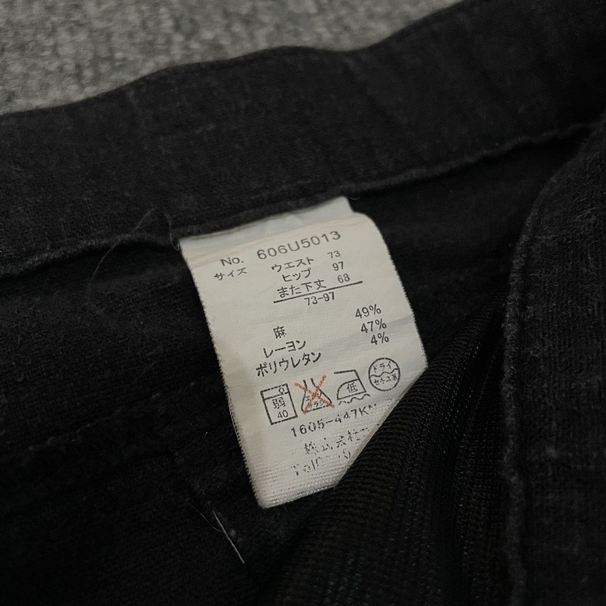 Japanese Brand Tokyo Yamamoto Mens Trouser Workwear Pants Size US 30 / EU 46 - 6 Thumbnail