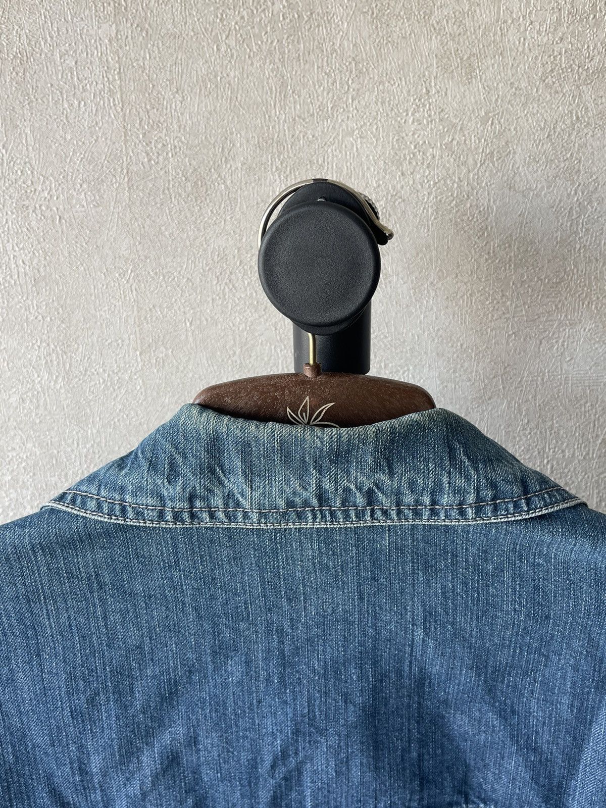 Kenzo 90s Vintage Kenzo Homme Distressed Denim Jacket Size US M / EU 48-50 / 2 - 14 Thumbnail