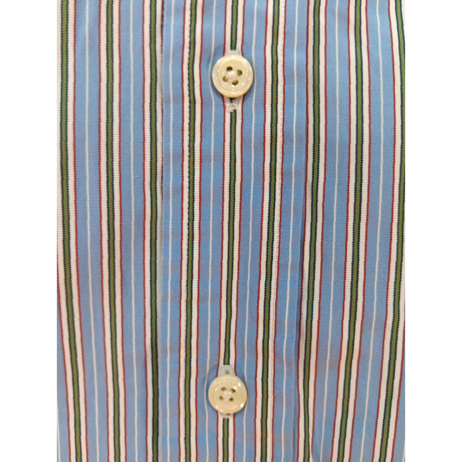 Ralph Lauren Ralph Lauren Custom Fit Shirt Mens 2XL Multicolor Striped Long Sleeve Button-Down Collar Casual Travel Modern Preppy embroidery Pony Size US XXL / EU 58 / 5 - 7 Thumbnail