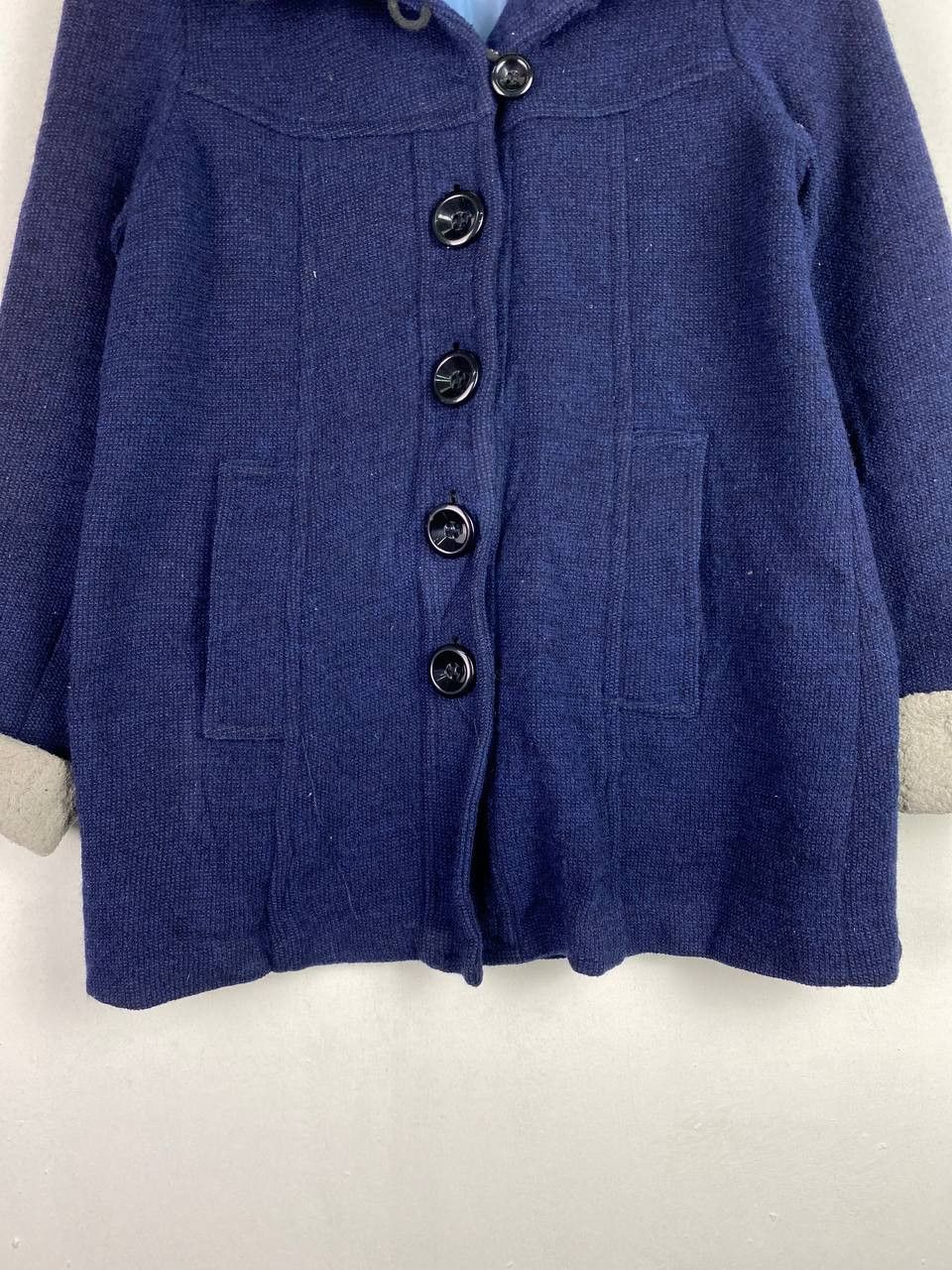 Japanese Brand japanese brand wool jacket missing hoody Size US S / EU 44-46 / 1 - 3 Thumbnail