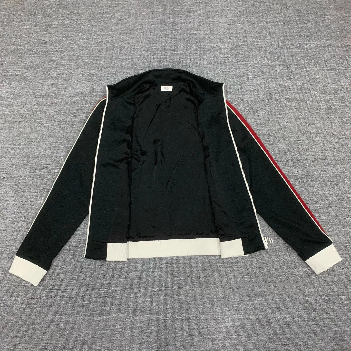 Celine celine black embroidered logo jacket. Size L / US 10 / IT 46 - 8 Thumbnail