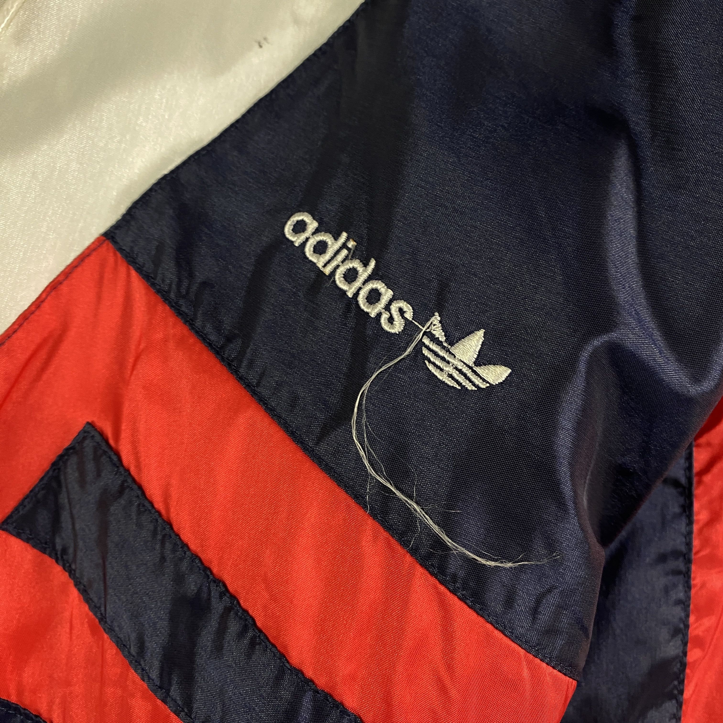 Adidas × Vintage Mens Vintage Windbreker Jacket Adidas Originals Size L Size US L / EU 52-54 / 3 - 5 Thumbnail
