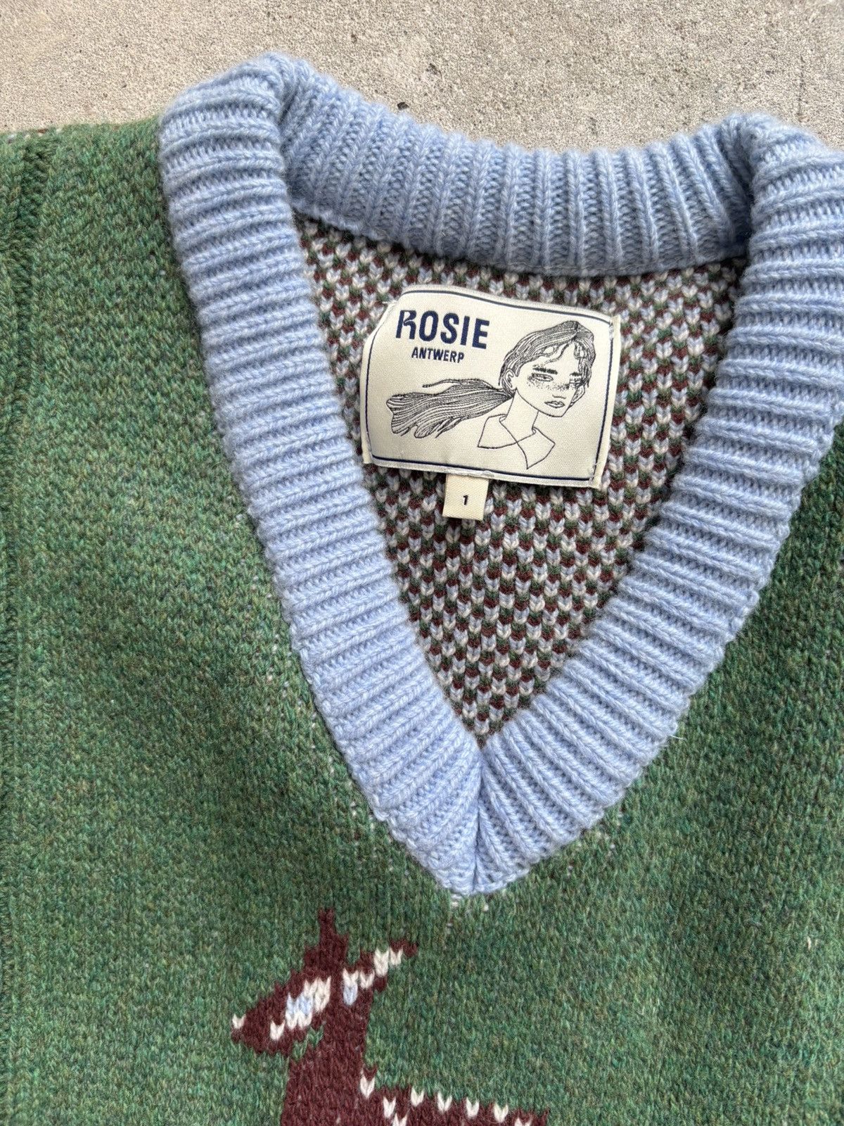 Essentiel Antwerp × Japanese Brand Rosie ANTWERP Vest Size M / US 6-8 / IT 42-44 - 2 Thumbnail