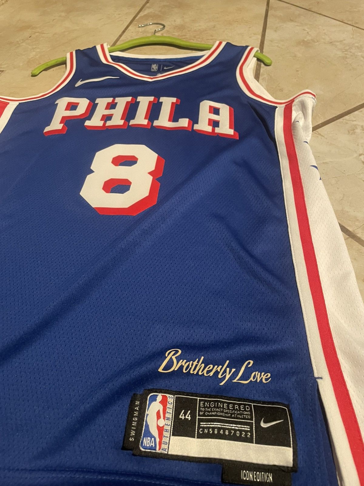 NBA × Nike Paul George Nike Swingman Sixers Jersey Size US M / EU 48-50 / 2 - 2 Thumbnail