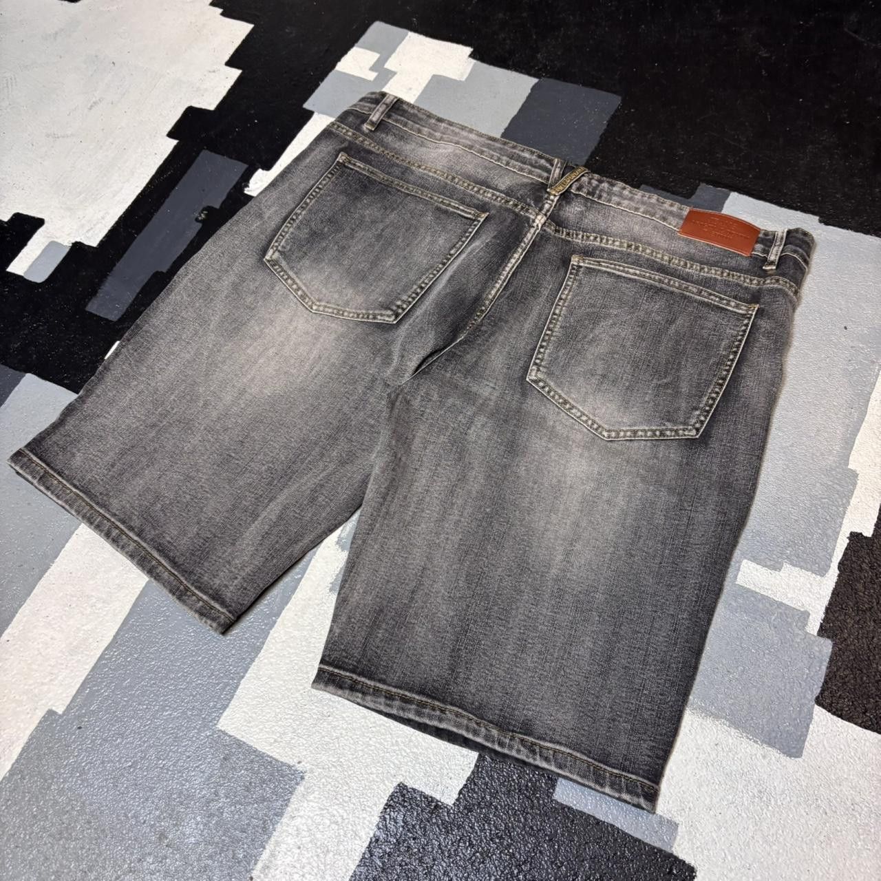 Japanese Brand × Vintage Vintage denim shorts Size US 38 / EU 54 - 6 Thumbnail