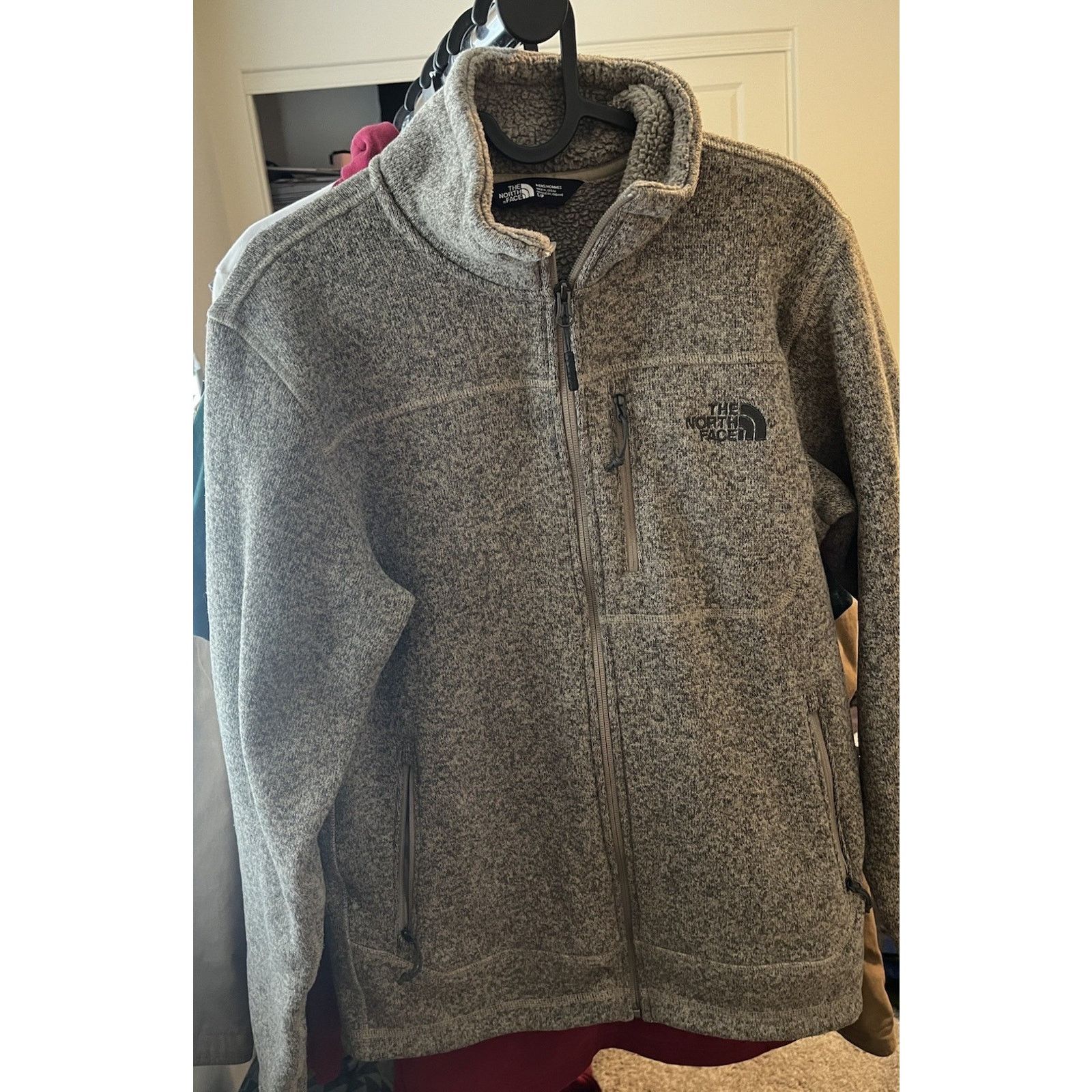 The North Face The North Face Full Zip Fleece Jacket Beige Gray Men's Small Size US S / EU 44-46 / 1 - 1 Thumbnail