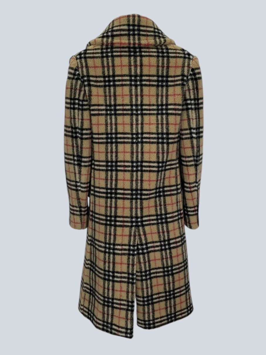 Burberry Burberry double-breasted Teddy coat in wool Check, 42. Size M / US 6-8 / IT 42-44 - 4 Thumbnail