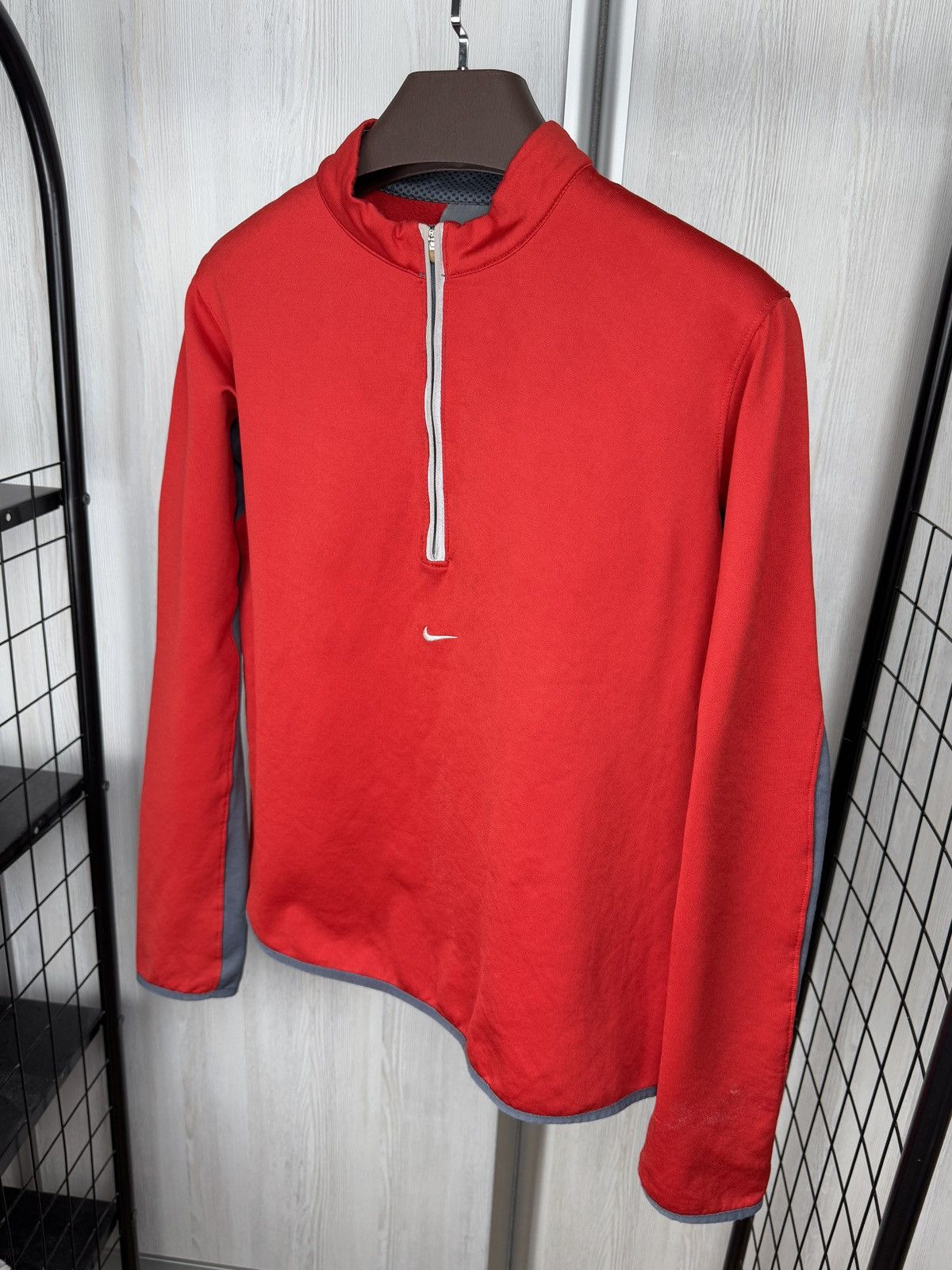 Nike Nike vintage y2k half zip therma-fit center logo sweater Size US M / EU 48-50 / 2 - 6 Thumbnail