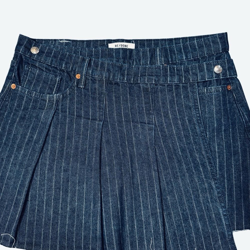RE/DONE NWT New $250 RE/DONE Tennis Wrap Skirt Size 28 Size 28" / US 6 / IT 42 - 5 Thumbnail