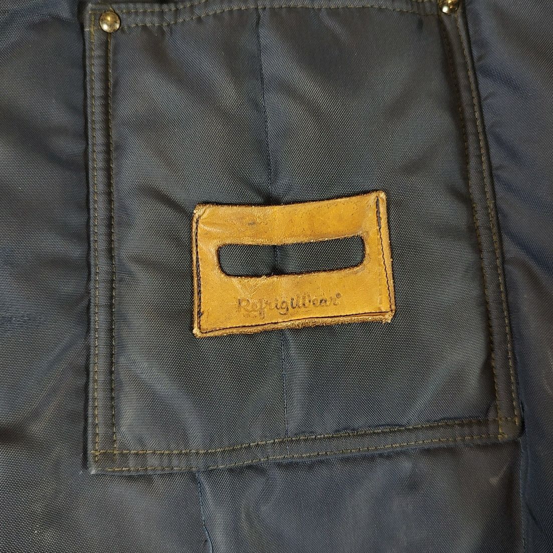 Refrigiwear VINTAGE RefrigiWear Jacket Mens L Navy Blue Puffer Size US L / EU 52-54 / 3 - 4 Thumbnail