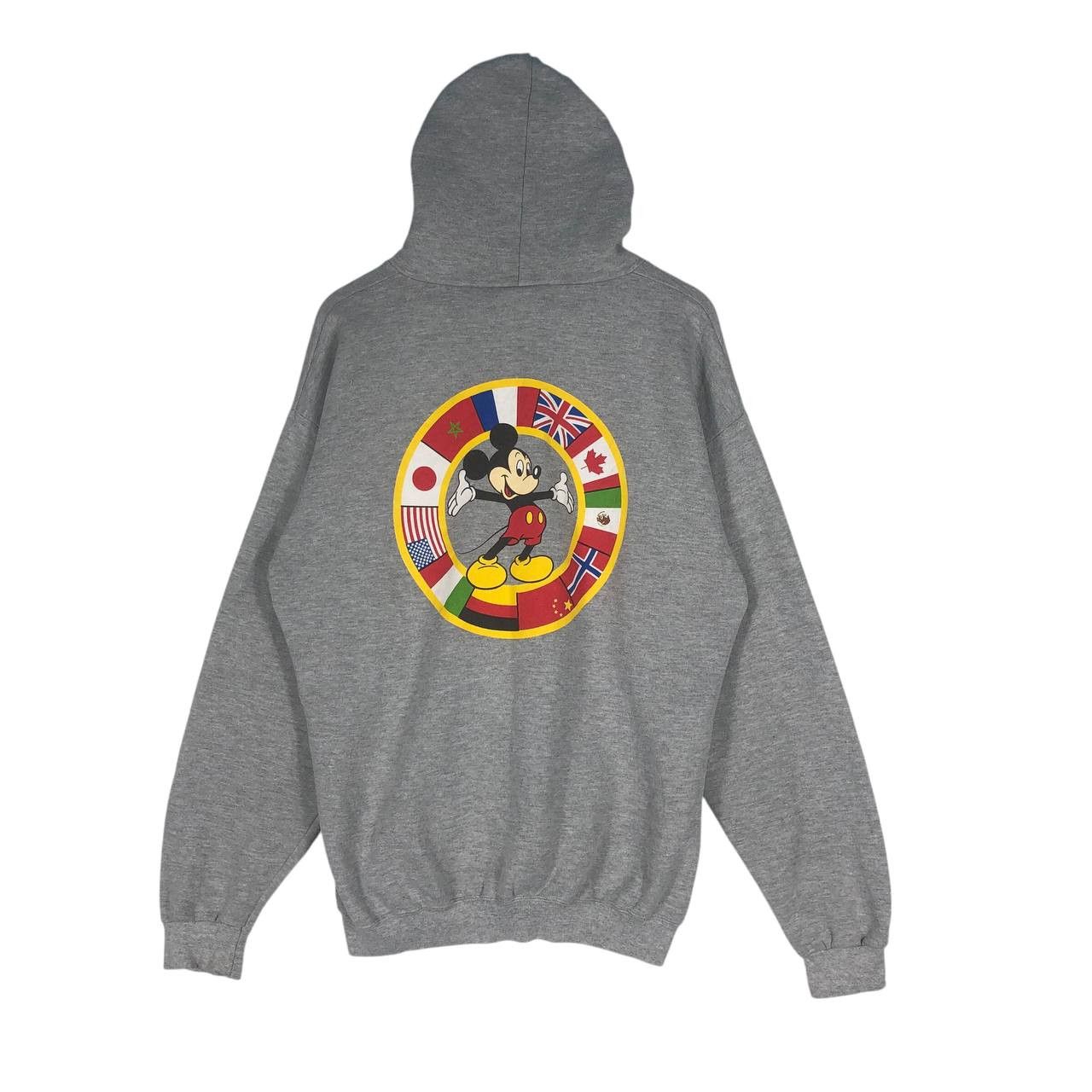 Disney × Mickey Mouse Vintage Mickey Mouse Hoodie Zipper Sweatshirt Size US L / EU 52-54 / 3 - 7 Thumbnail
